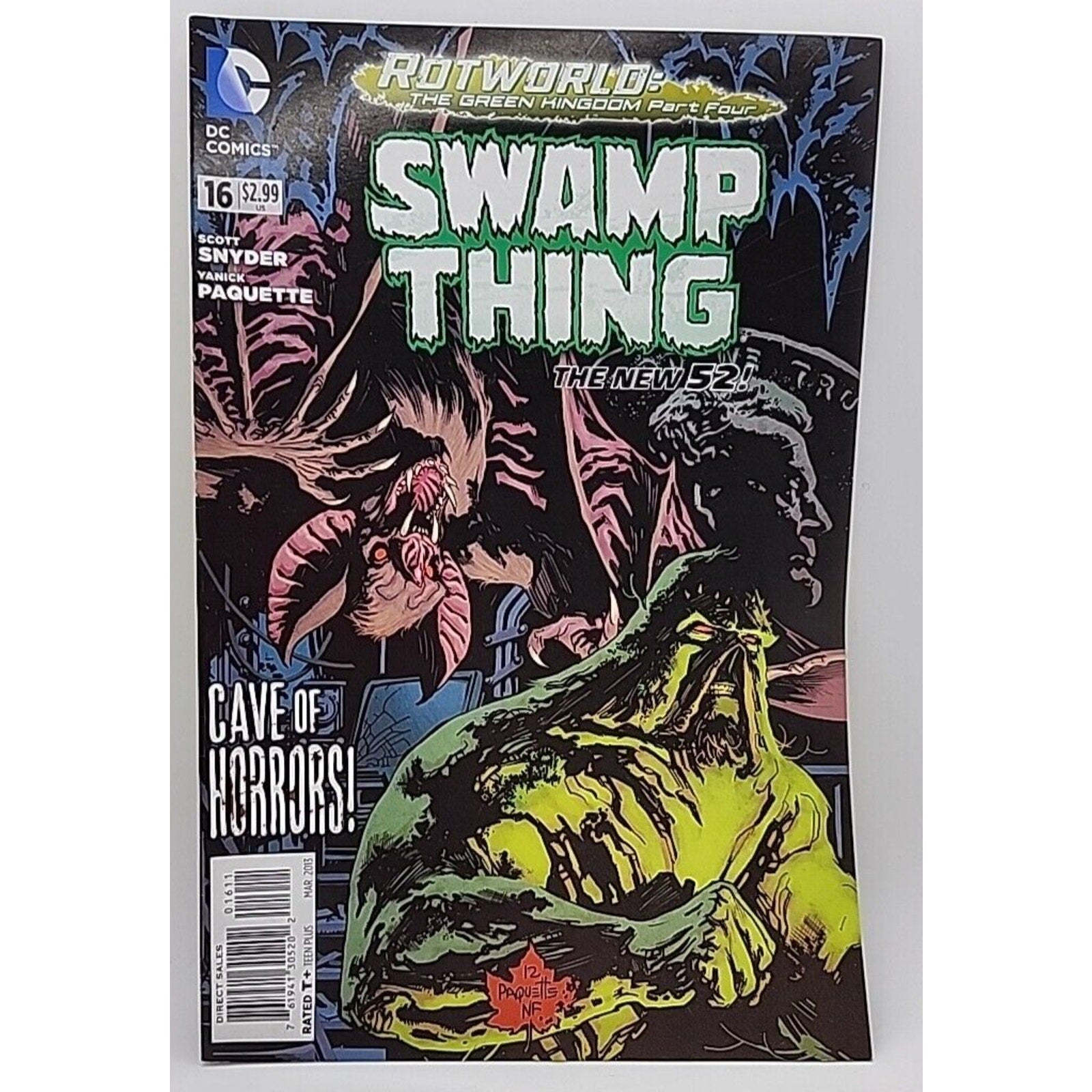 Swamp Thing - #16 - Rotworld The Green Kingdom Part 4 - March 2013