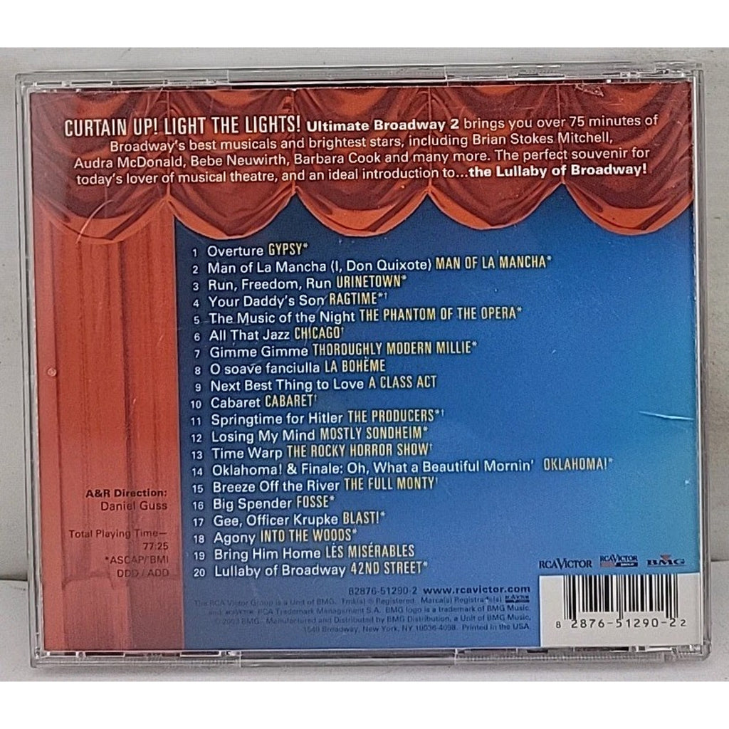Ultimate Broadway II by Various (CD, 2003)