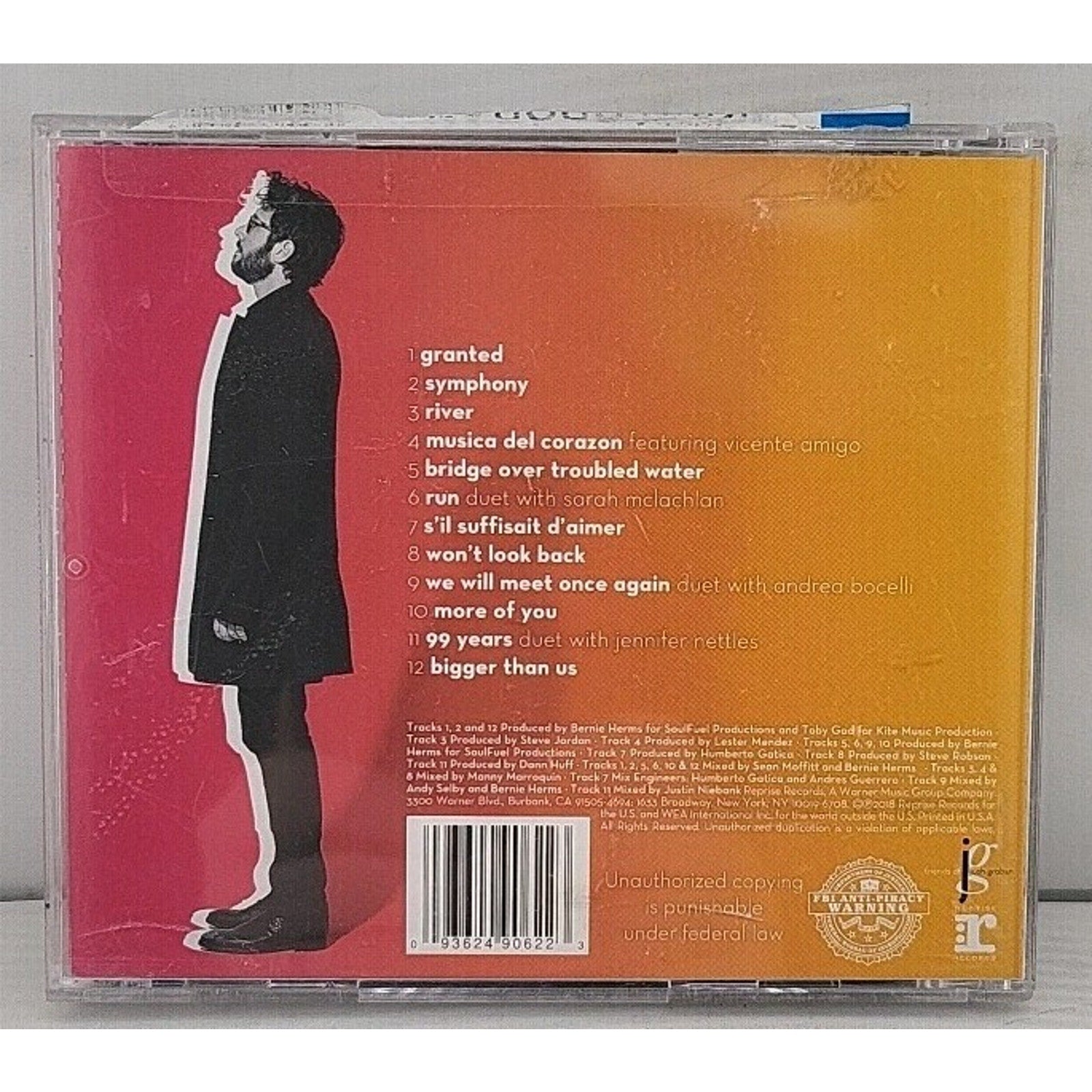 Bridges by Groban, Josh (CD, 2018)