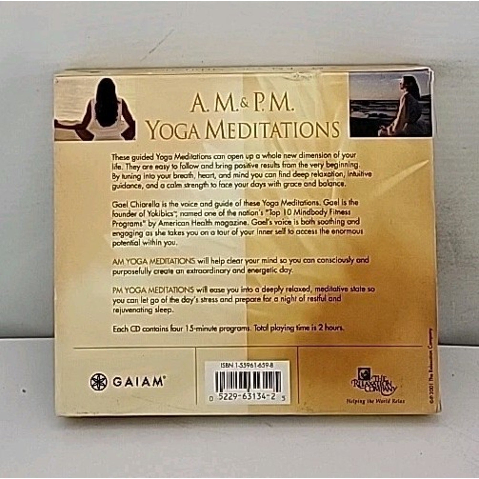 AM/PM Yoga Meditations by Gael Chiarella (CD, 2001)