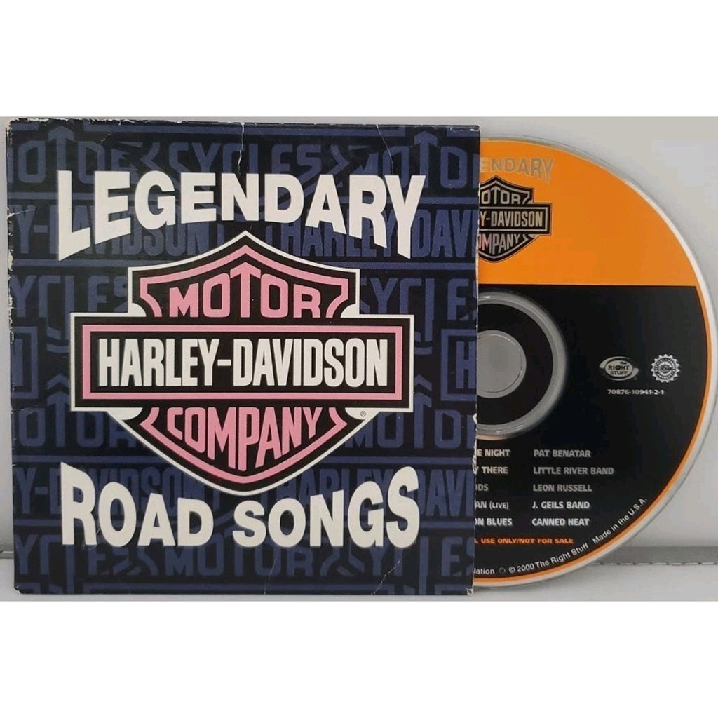 Legendary Harley-Davidson Road Songs by Various Artists (CD, Nov-2000, The Right