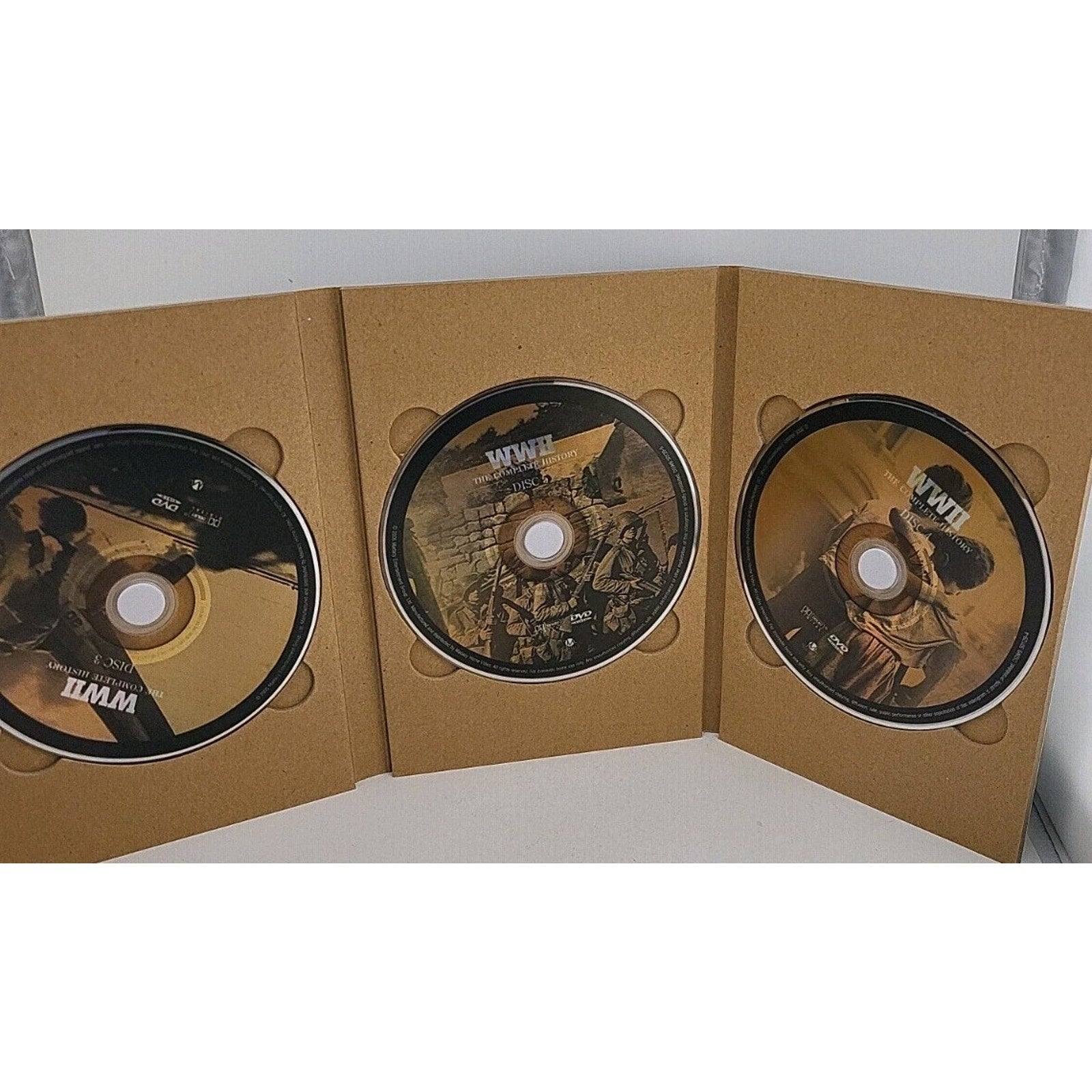 WWII: The Complete History (DVD, 2011, 10-Disc Set)