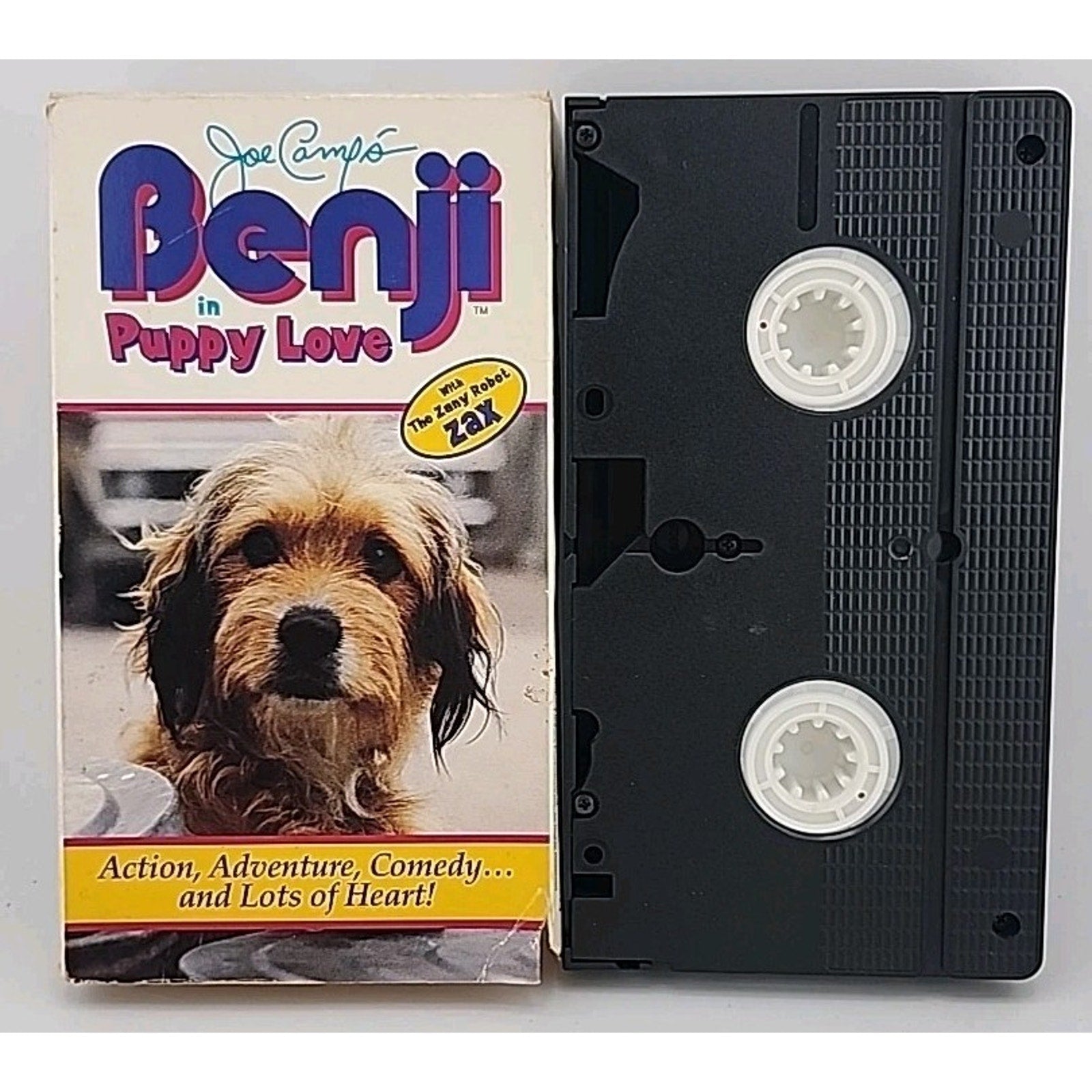 Benji Call Home And Puppy Love (VHS)
