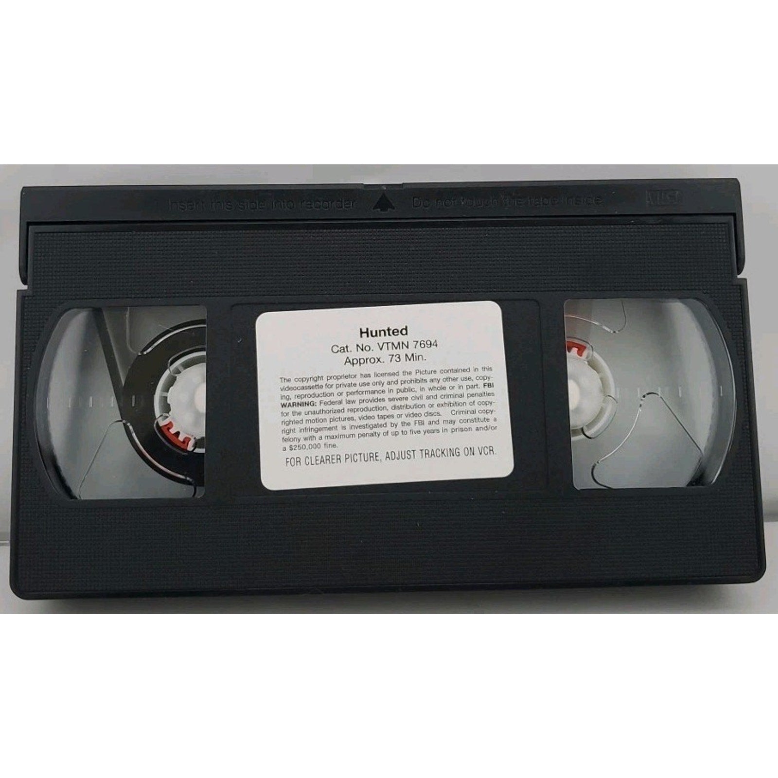 The Hunted (VHS) Starring Stuart Whitman & David Carradine