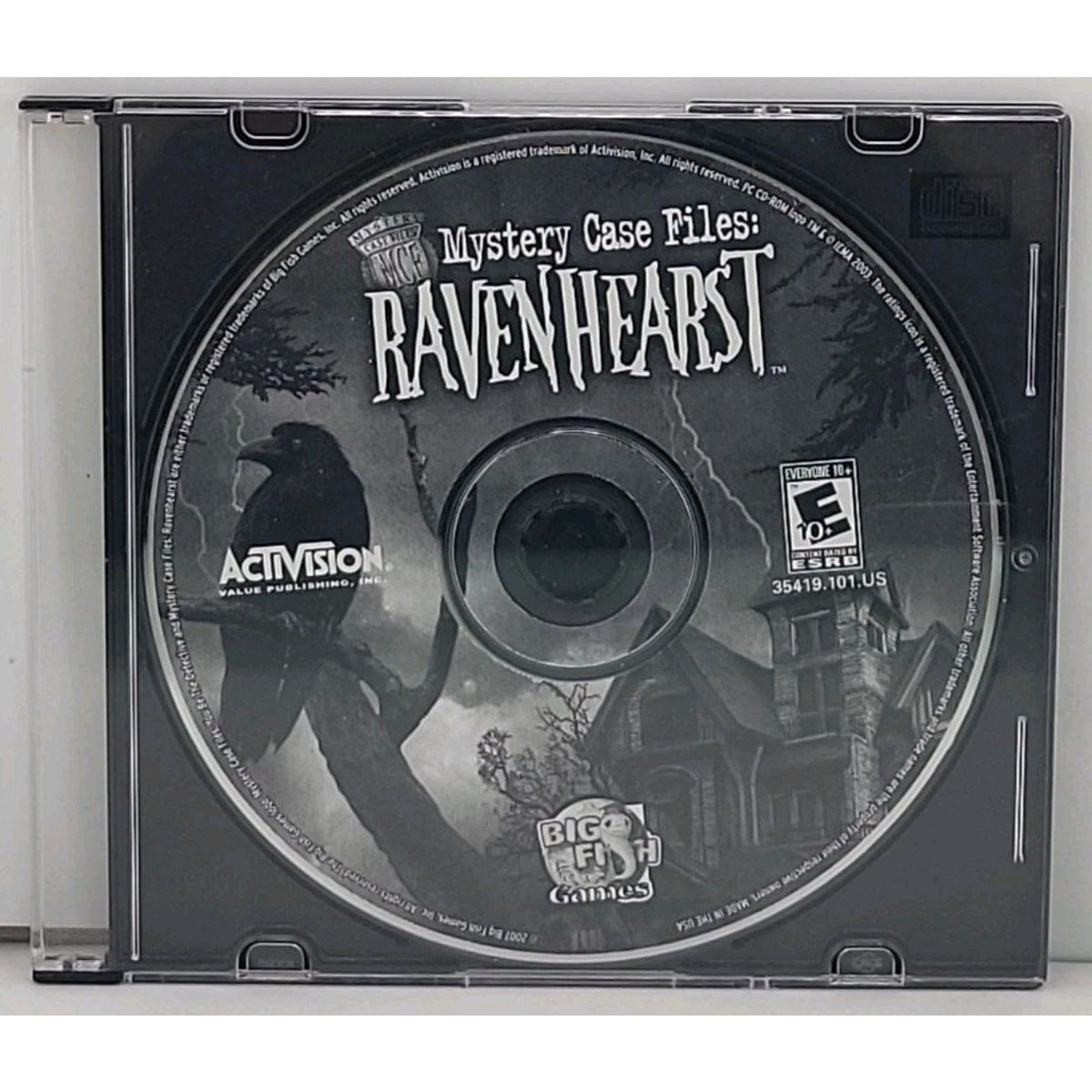 Mystery Case Files: Ravenhearst (PC, 2006) *Disc Only*