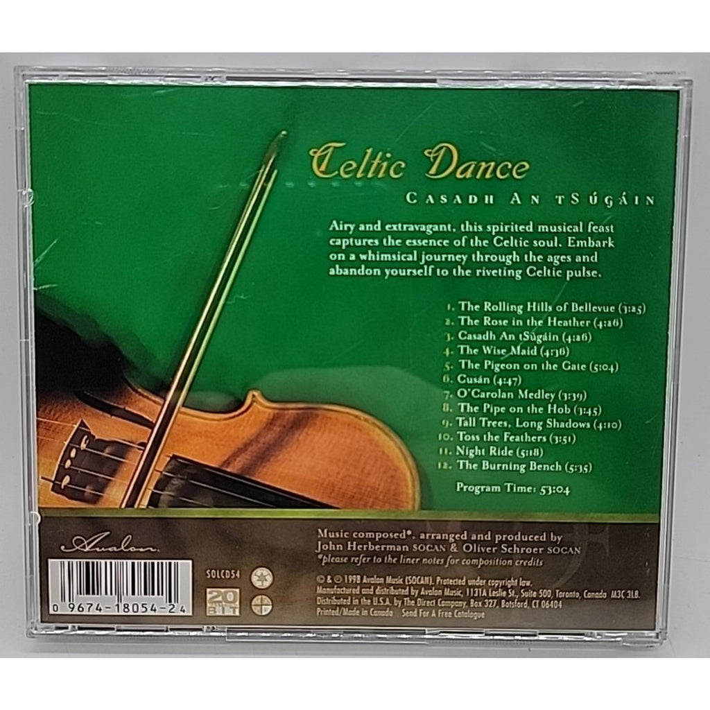 Solitudes: Celtic Dance Casdh an Stugain by Dan Gibson (CD, Oct-2006, Avalon)