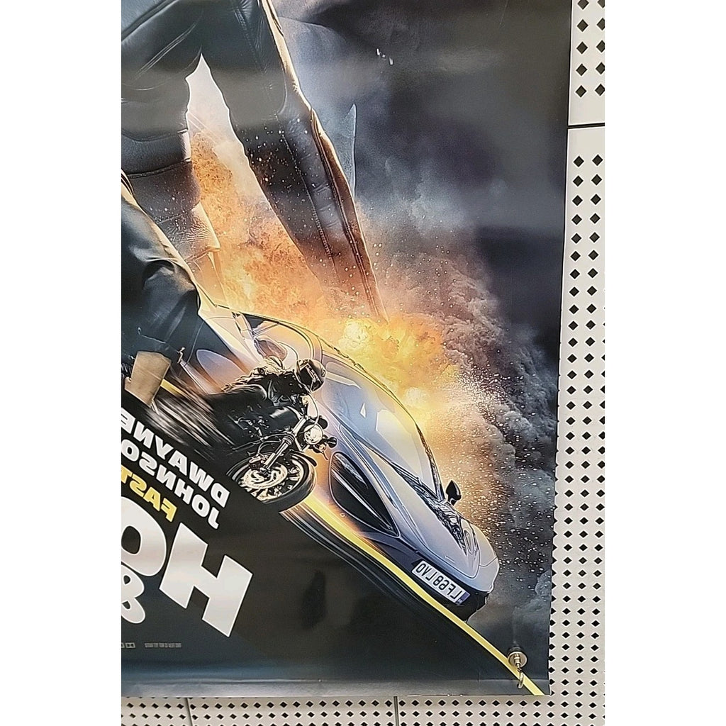 Hobbs & Shaw Movie Poster 27x40 D/S Dwayne Johnson Jason Statham Idris Elba