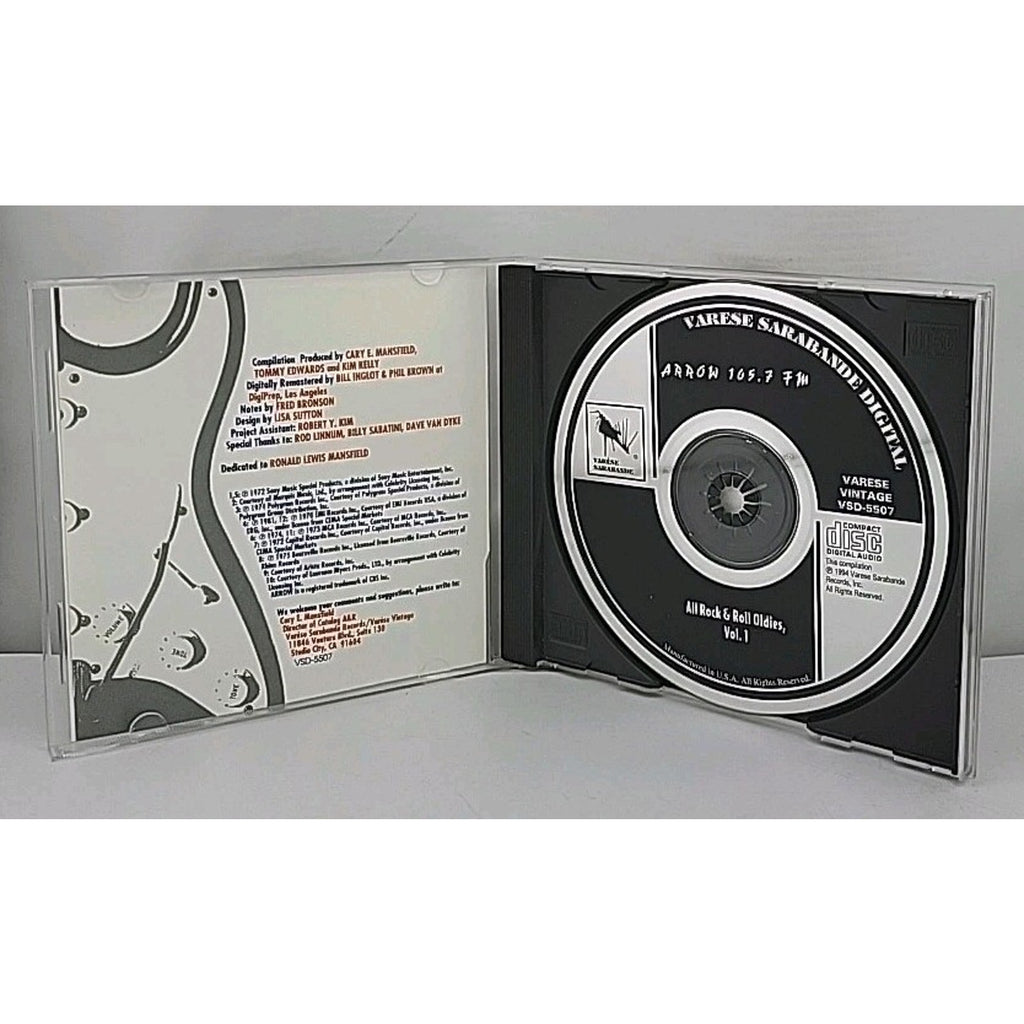 WAKS: All Rock Oldies, Vol. 1 by Various Artists (CD, Jun-1994, Varèse Sarabande