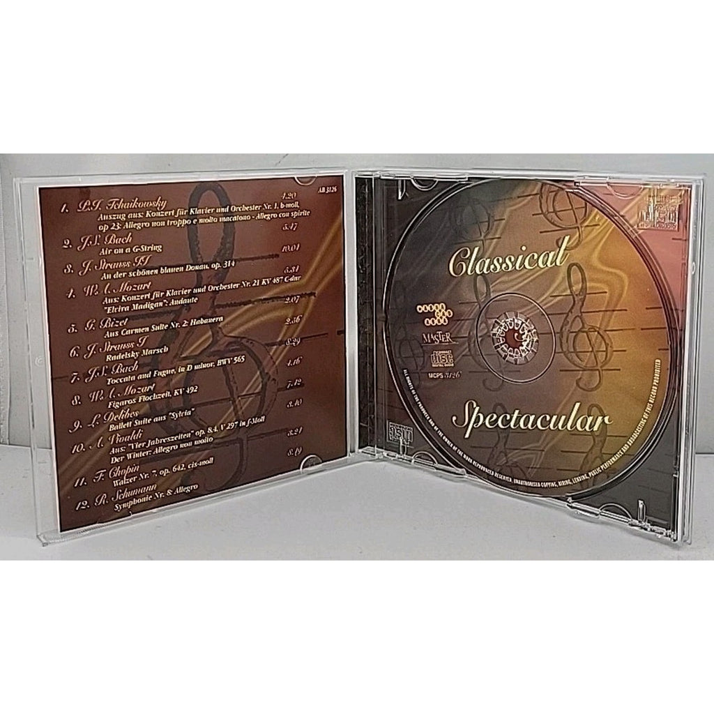 Classical Spectacular By Tchaikowsky, Bach, Mozart, Strauss, Vivaldi CD