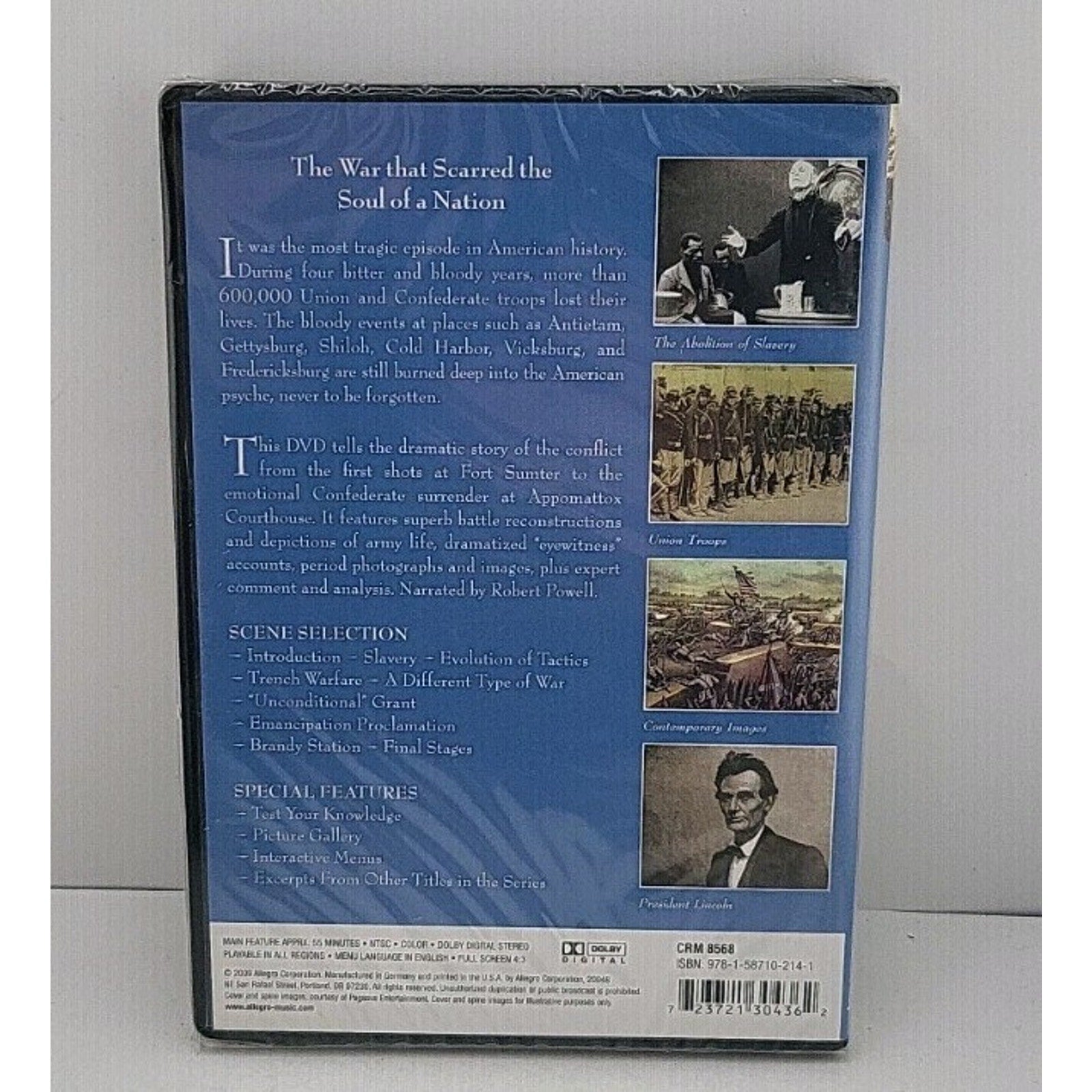 War File: the American Civil War (DVD) *Brand New*