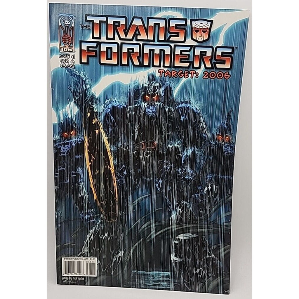 Transformers: Target: 2006 #1, Cover A - April 2007 - IDW Comics