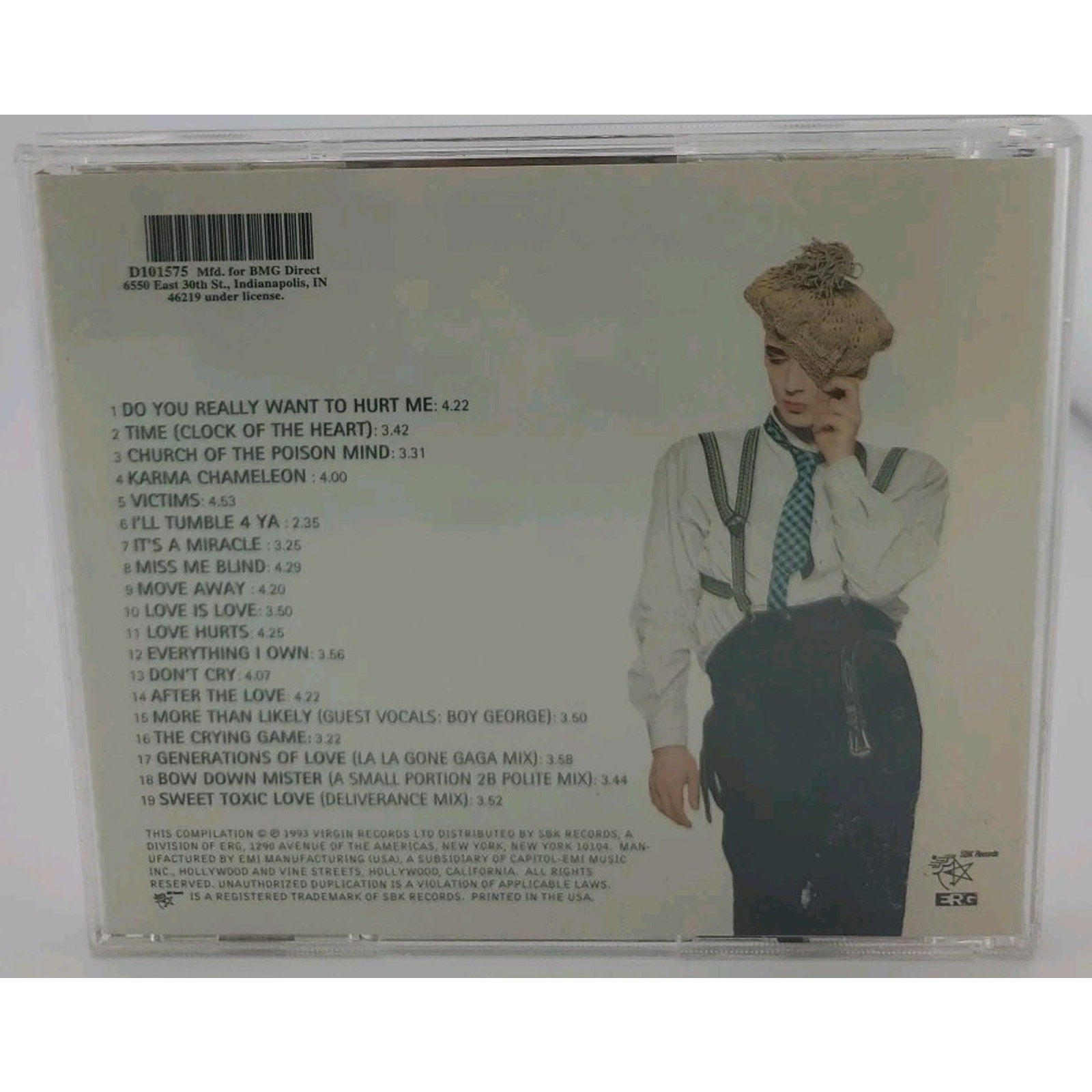 At Worst...The Best of Boy George and The Culture Club CD