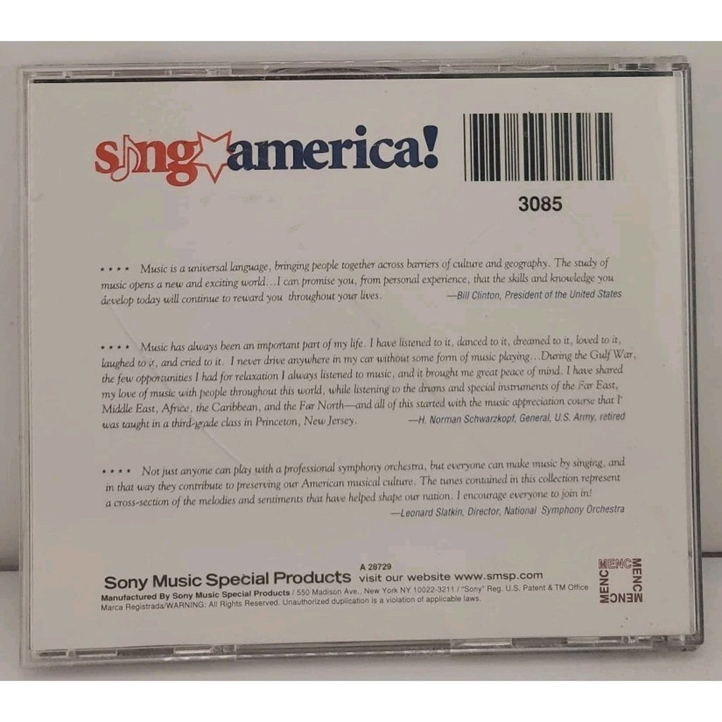 Sing America! Patriotic Collection (CD)