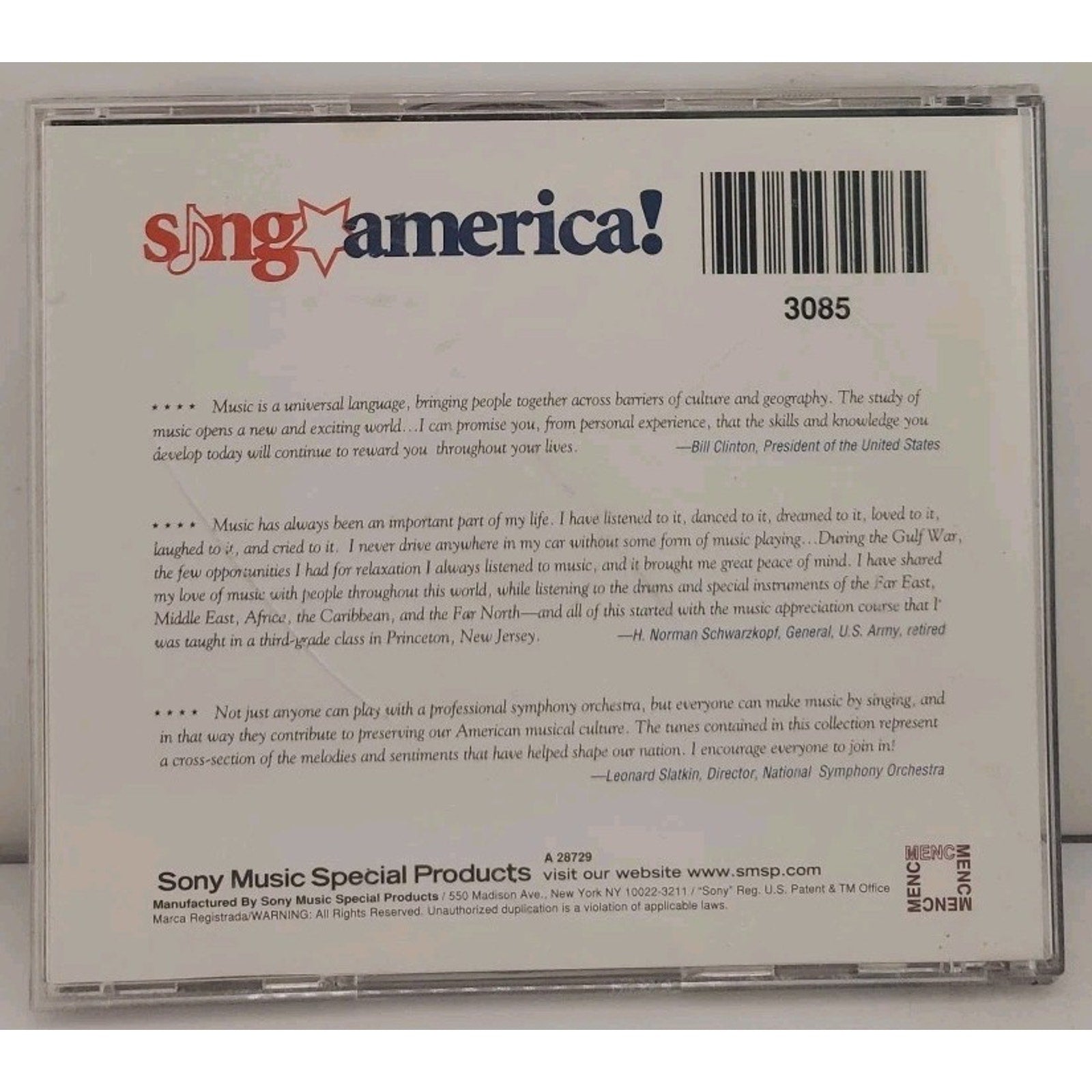 Sing America! Patriotic Collection (CD)