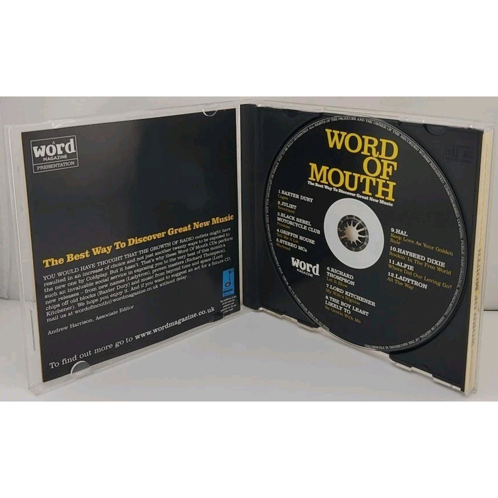 Word Of Mouth The Best Way To Discover Great New Music CD