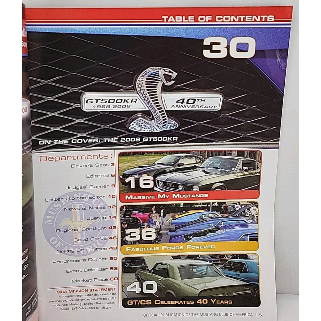 Mustang Times Magazine June 2008 Vol. 32 No. 6