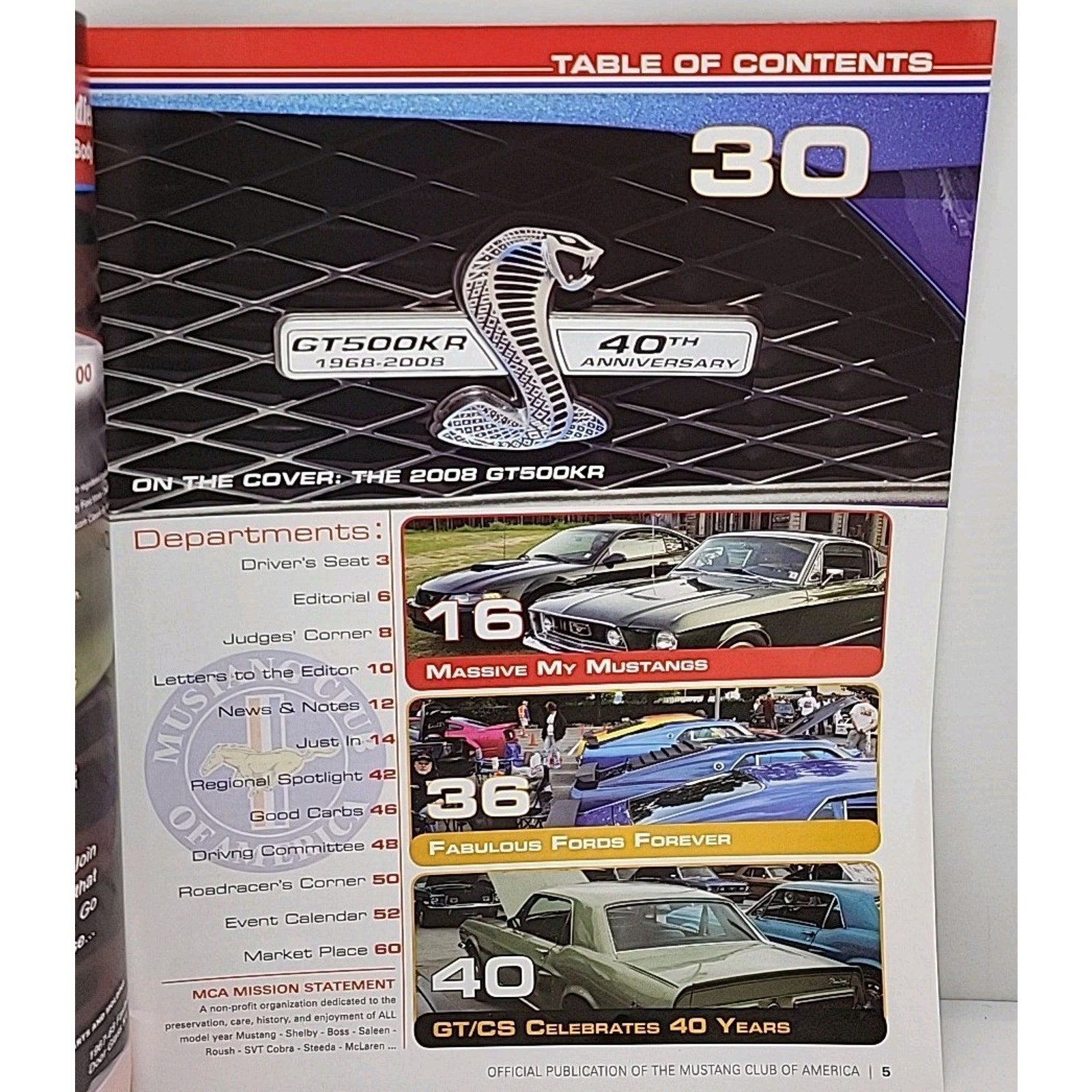 Mustang Times Magazine June 2008 Vol. 32 No. 6