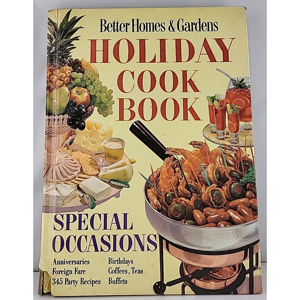Better Homes and Gardens Holiday Cook Book - 1968 Seventh Printing