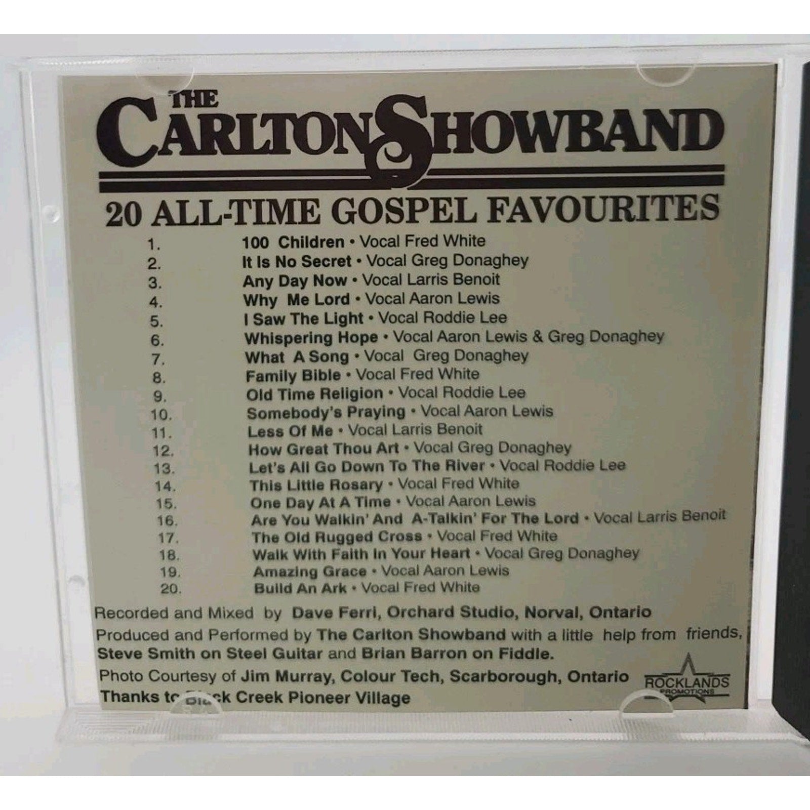 The Carlton Showband 20 All-Time Gospel Favourites (CD)