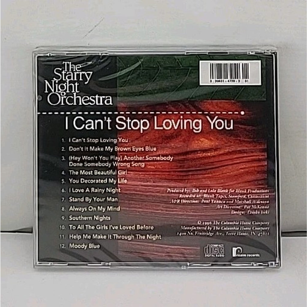 I Cant Stop Loving You - The Starry Night Orchestra (CD) *Brand New*