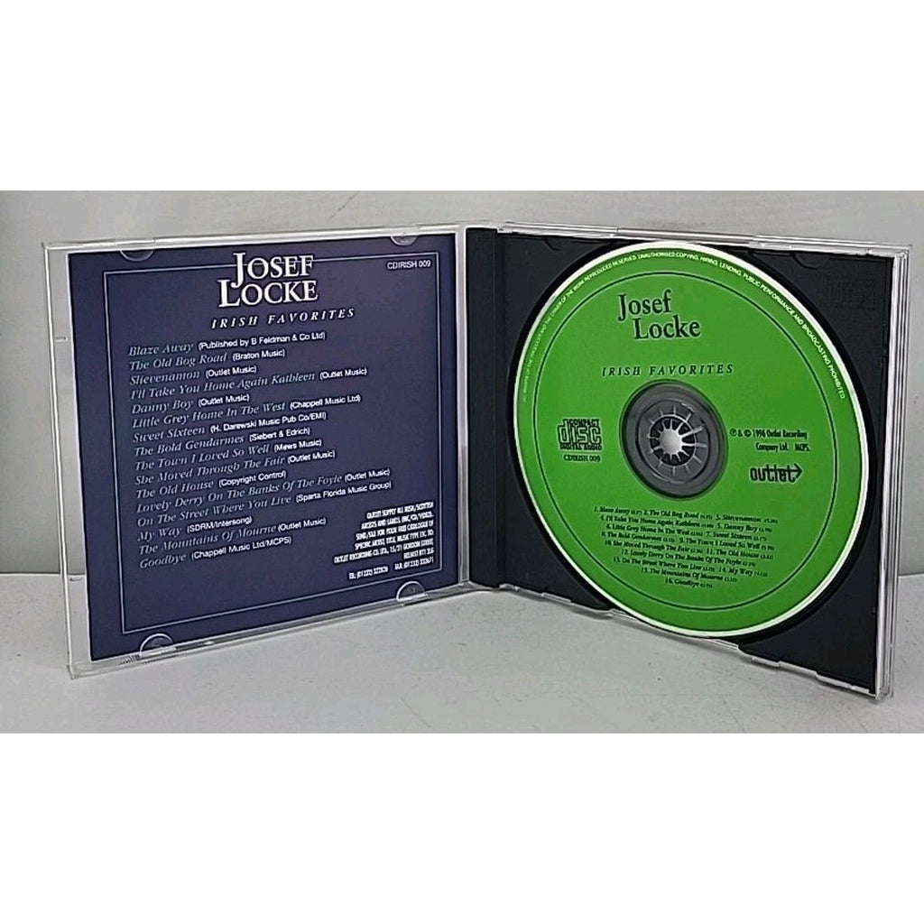 Irish Favorites by Josef Locke (CD, Nov-1998, Sounds of Ireland)