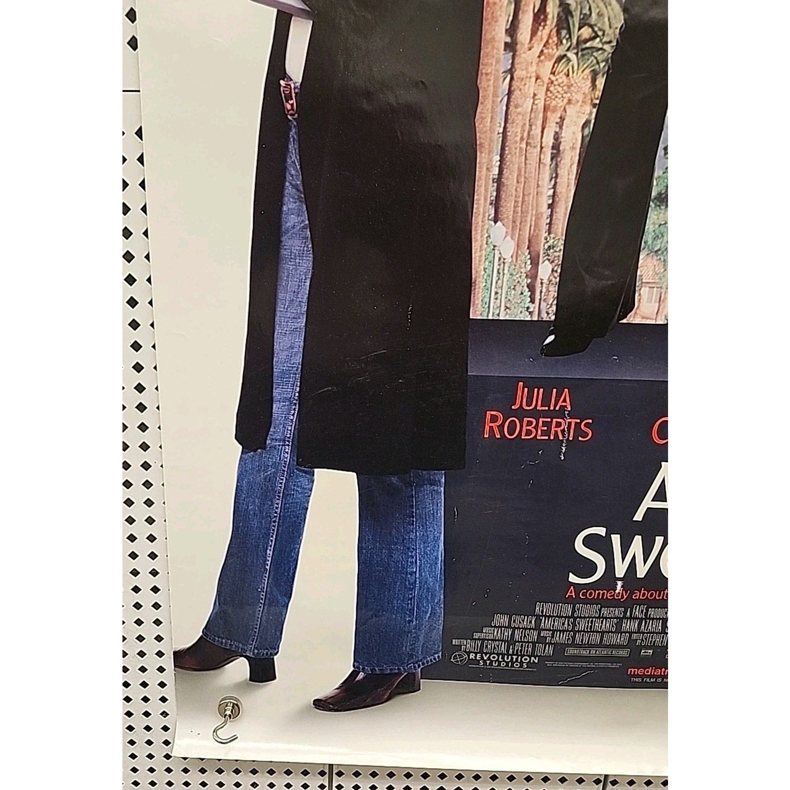 Movie Poster America's Sweethearts Original 27 x 40 Julia Roberts John Cusack
