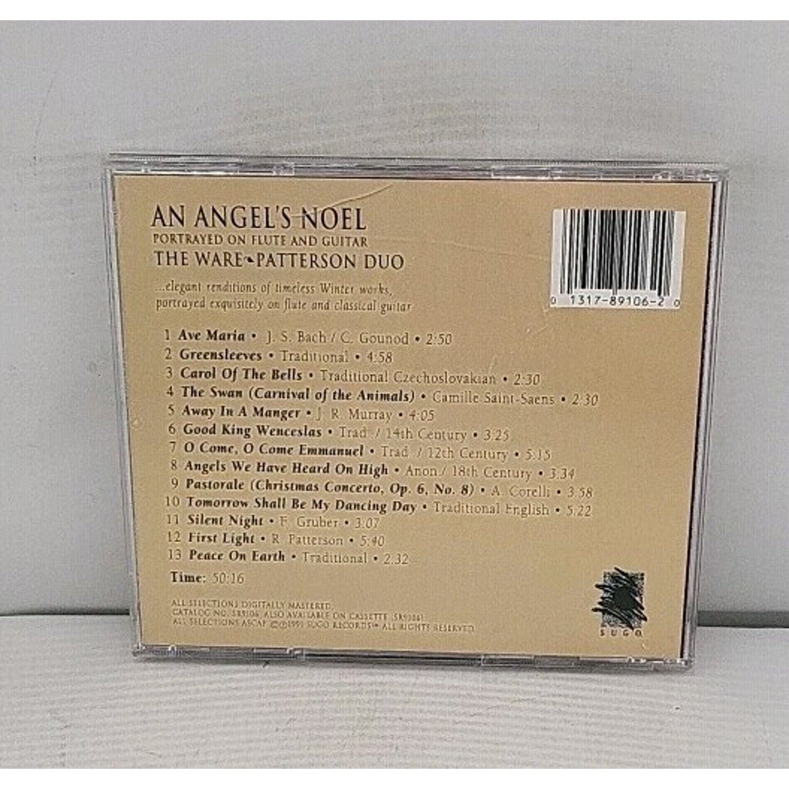 An Angel's Noel by Ware-Patterson Duo (CD, Mar-1993, Sugo)