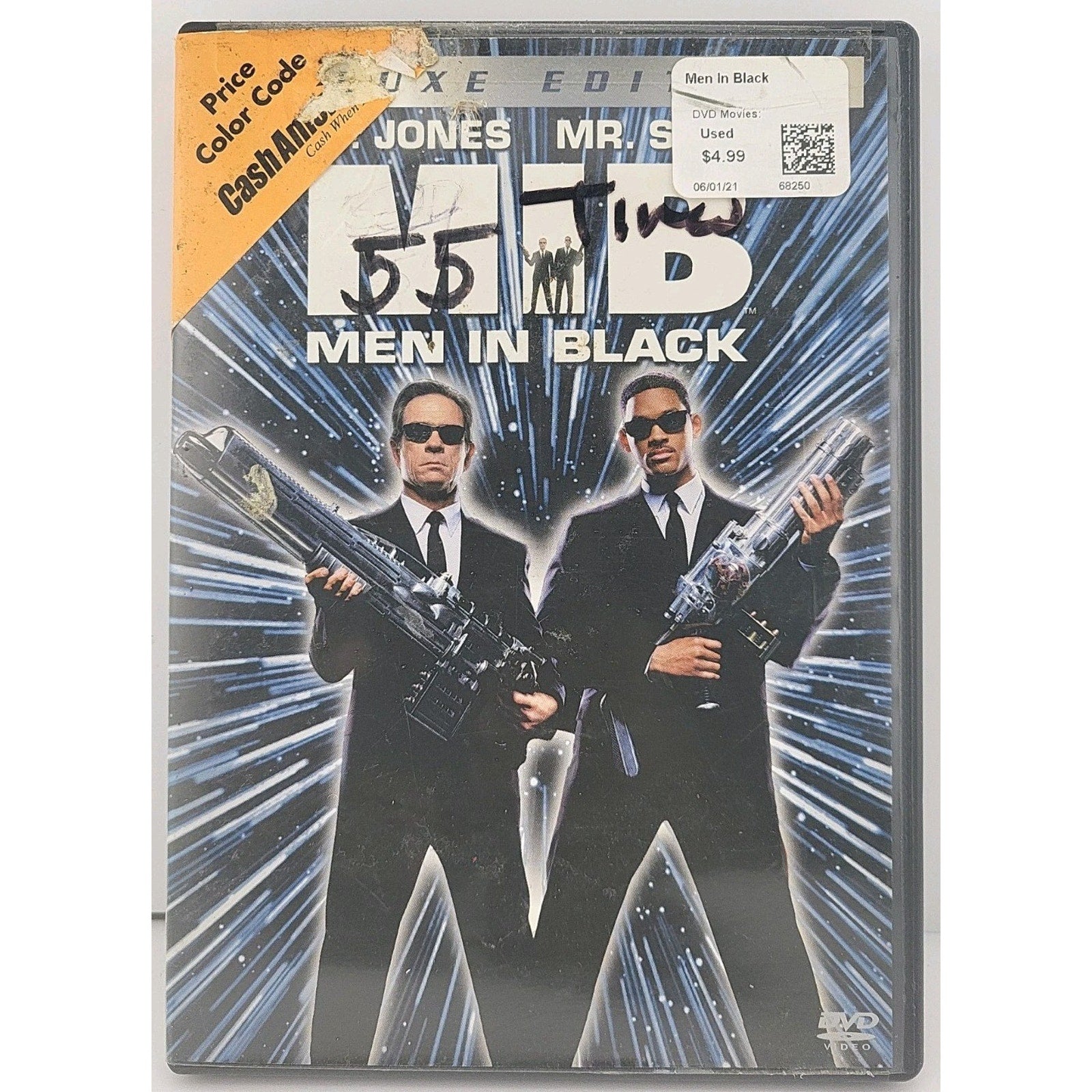 Men In Black (DVD, 2002, 2-Disc Set, Deluxe Edition)