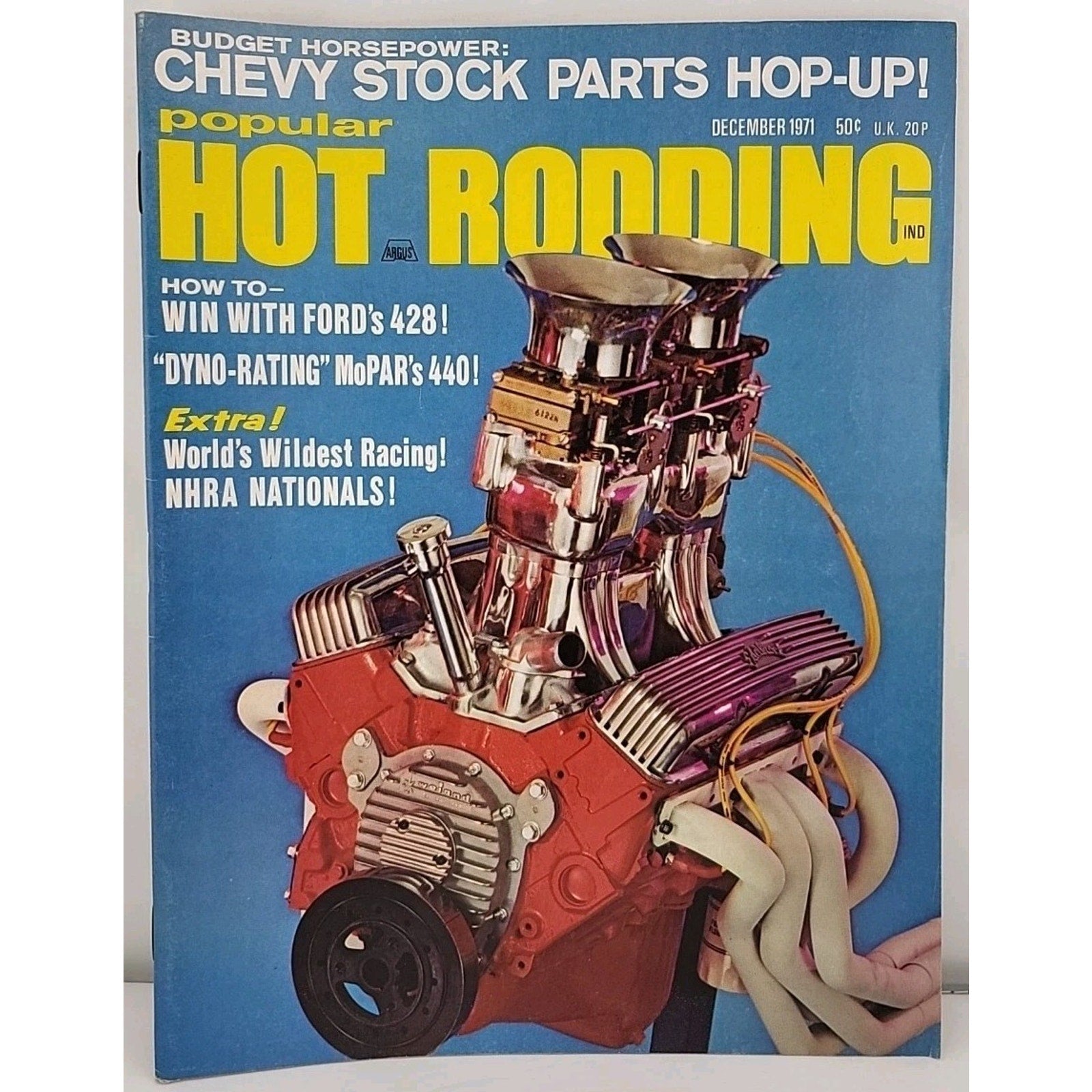 Popular Hot Rodding Magazine December 1971