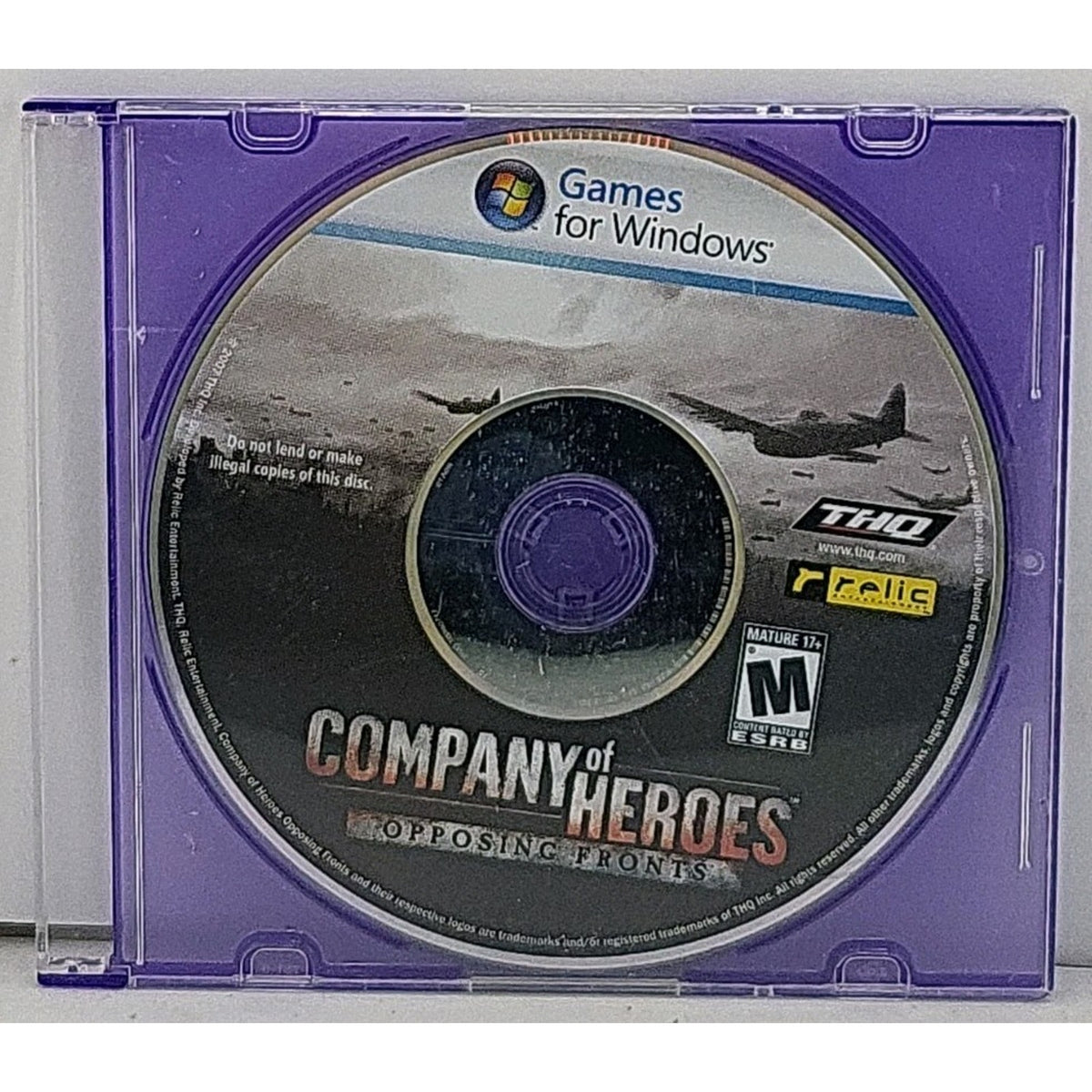 Company of Heroes: Opposing Fronts (PC, 2007) *Disc Only*
