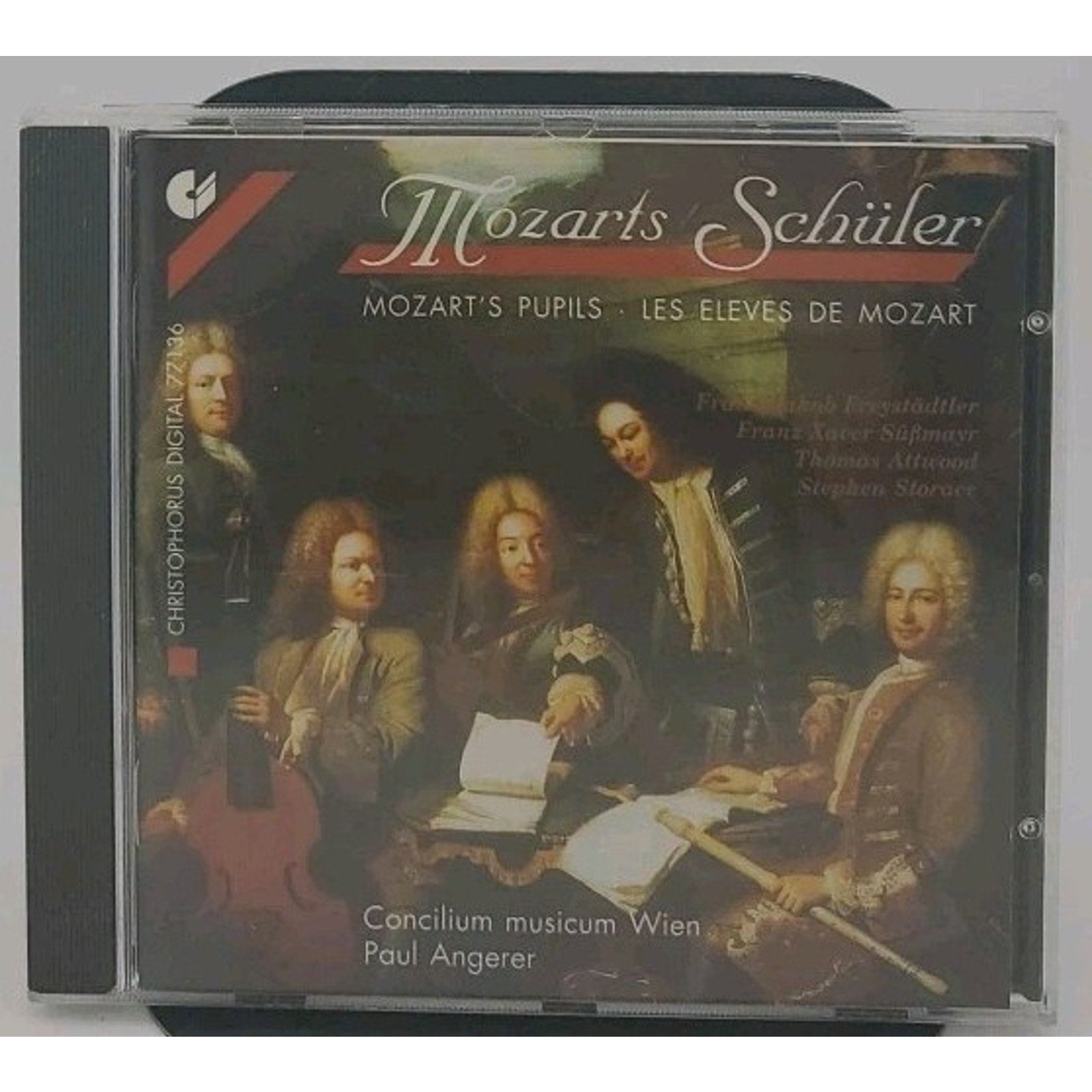 Mozart Schuler Mozart’s Pupils CD Paul Angerer Concilium Musicum Wien