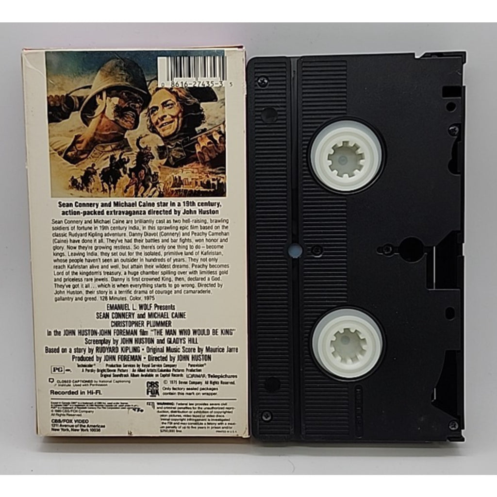 The Man Who Would Be King (VHS)