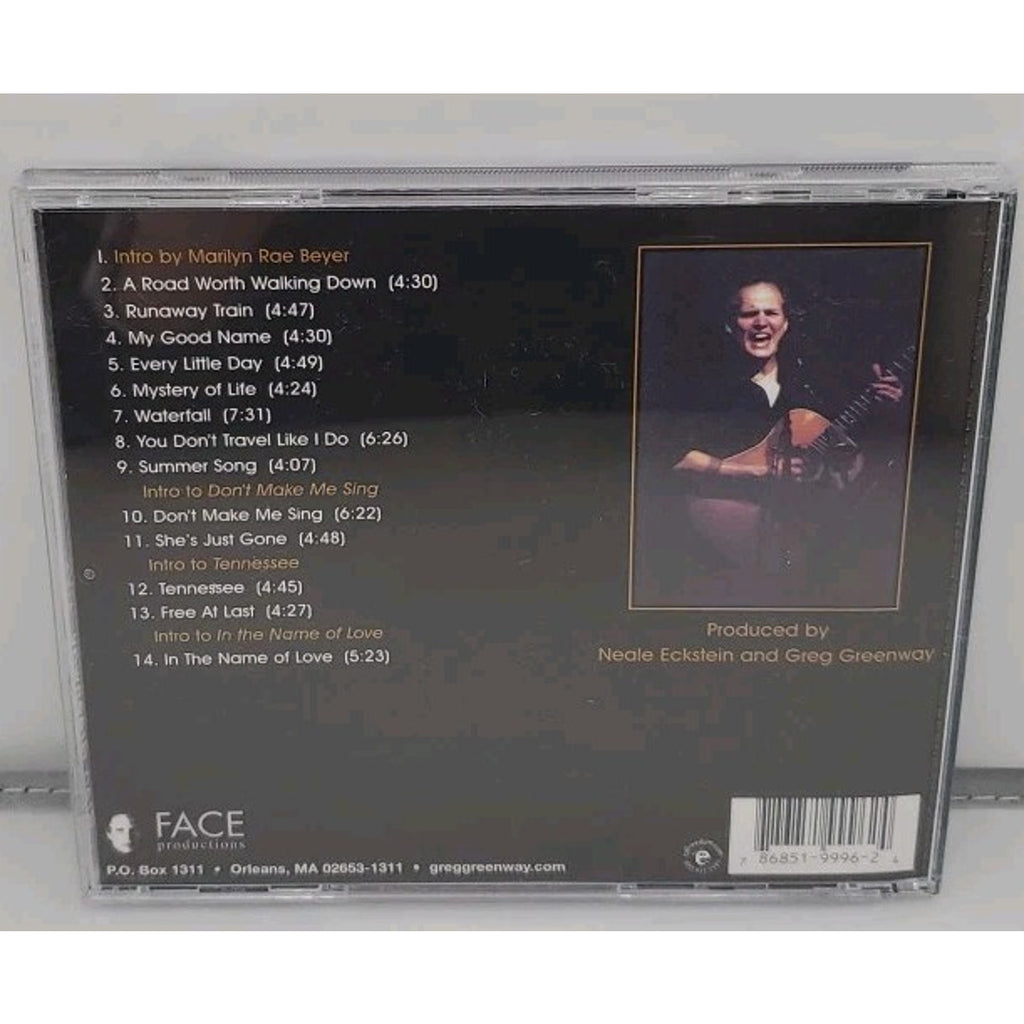 Live by Greg Greenway (CD, Face)