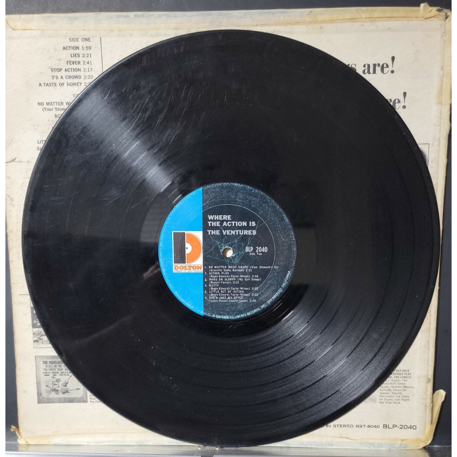 The Ventures ‎– Where The Action Is (Vinyl)