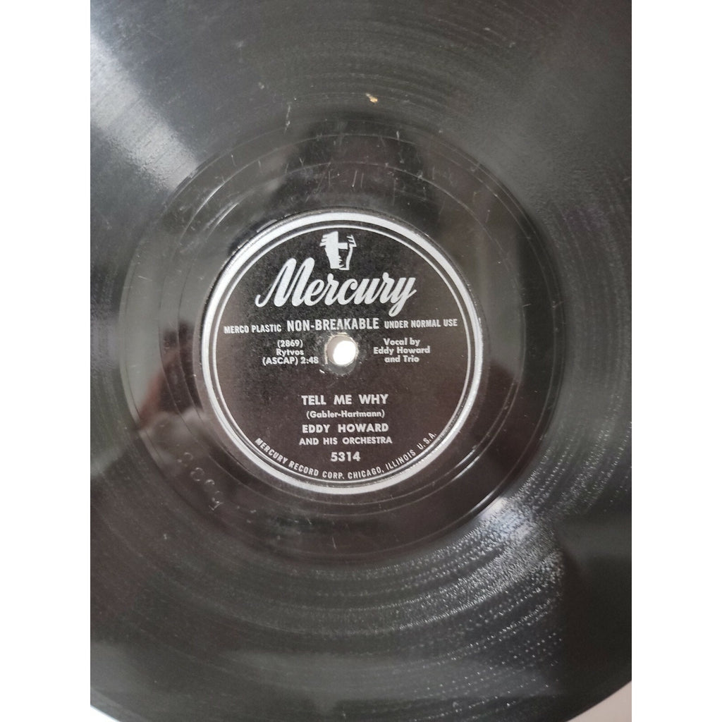 Eddy Howard - Tell Me Why / Maybe It's Because (Vinyl)