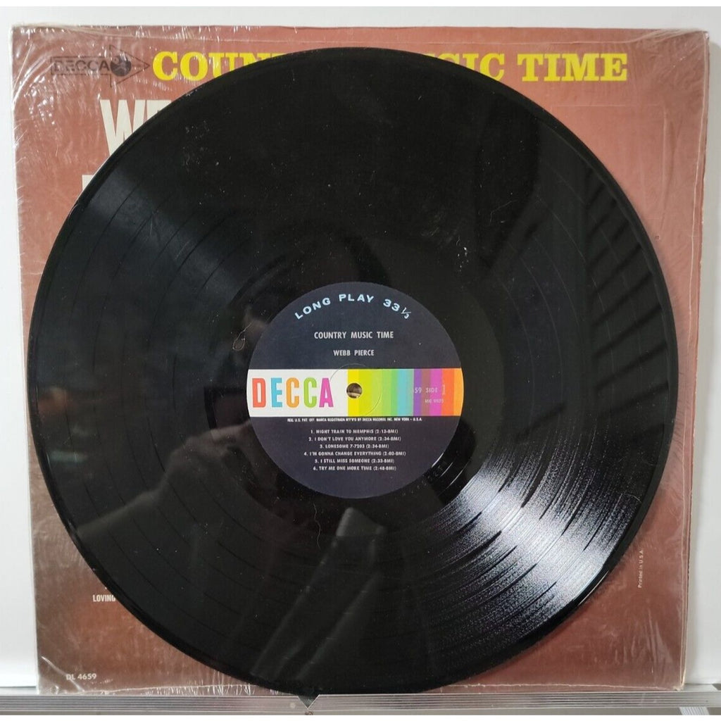 Webb Pierce – Country Music Time (Record)