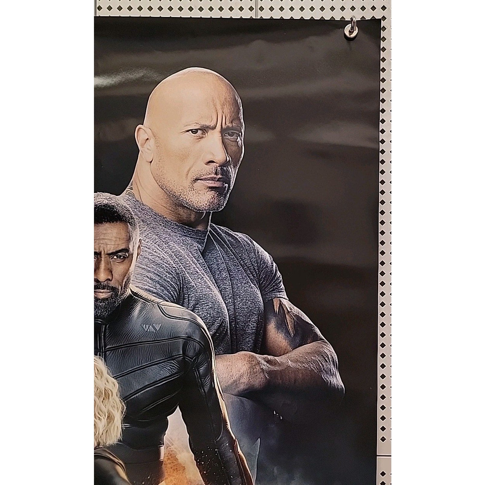 Hobbs & Shaw Movie Poster 27x40 D/S Dwayne Johnson Jason Statham Idris Elba