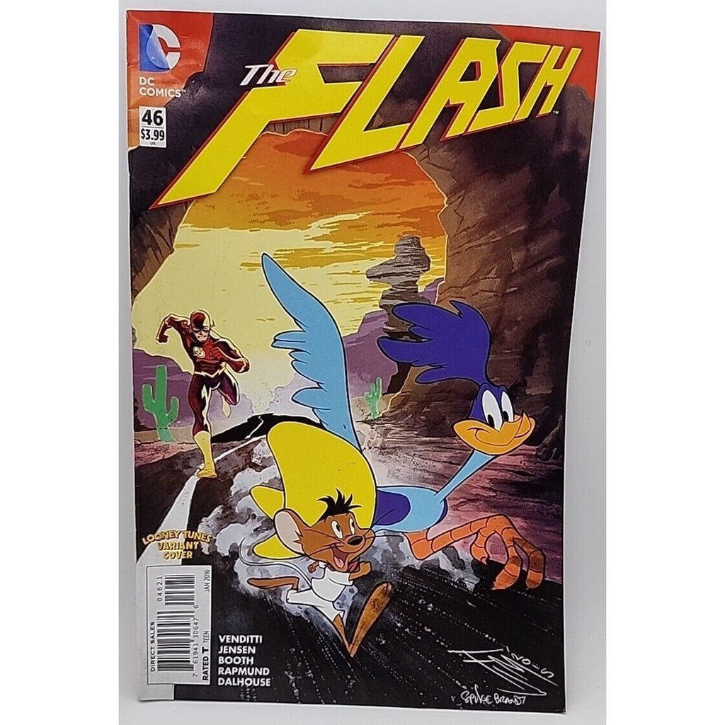 The Flash 46 Comic Book Looney Tunes Variant