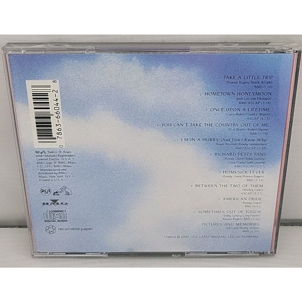 American Pride by Alabama (CD, 1992, RCA)
