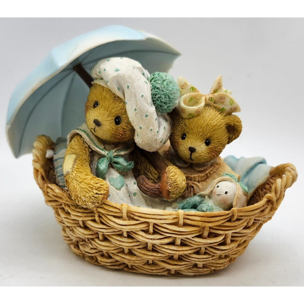Cherished Teddies " Beth And Blossom - Friends Are Never Far Apart "
