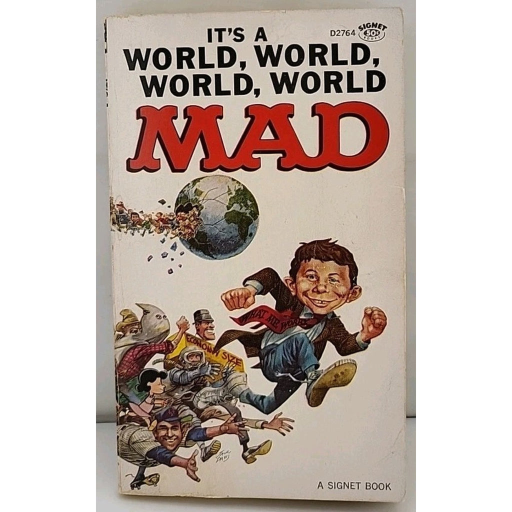 It's A World, World, World, World MAD Paperback Signet