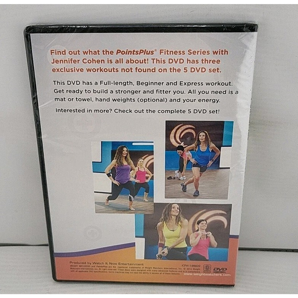 Points Plus Fitness Workout With Jennifer Cohen DVD *Brand New*