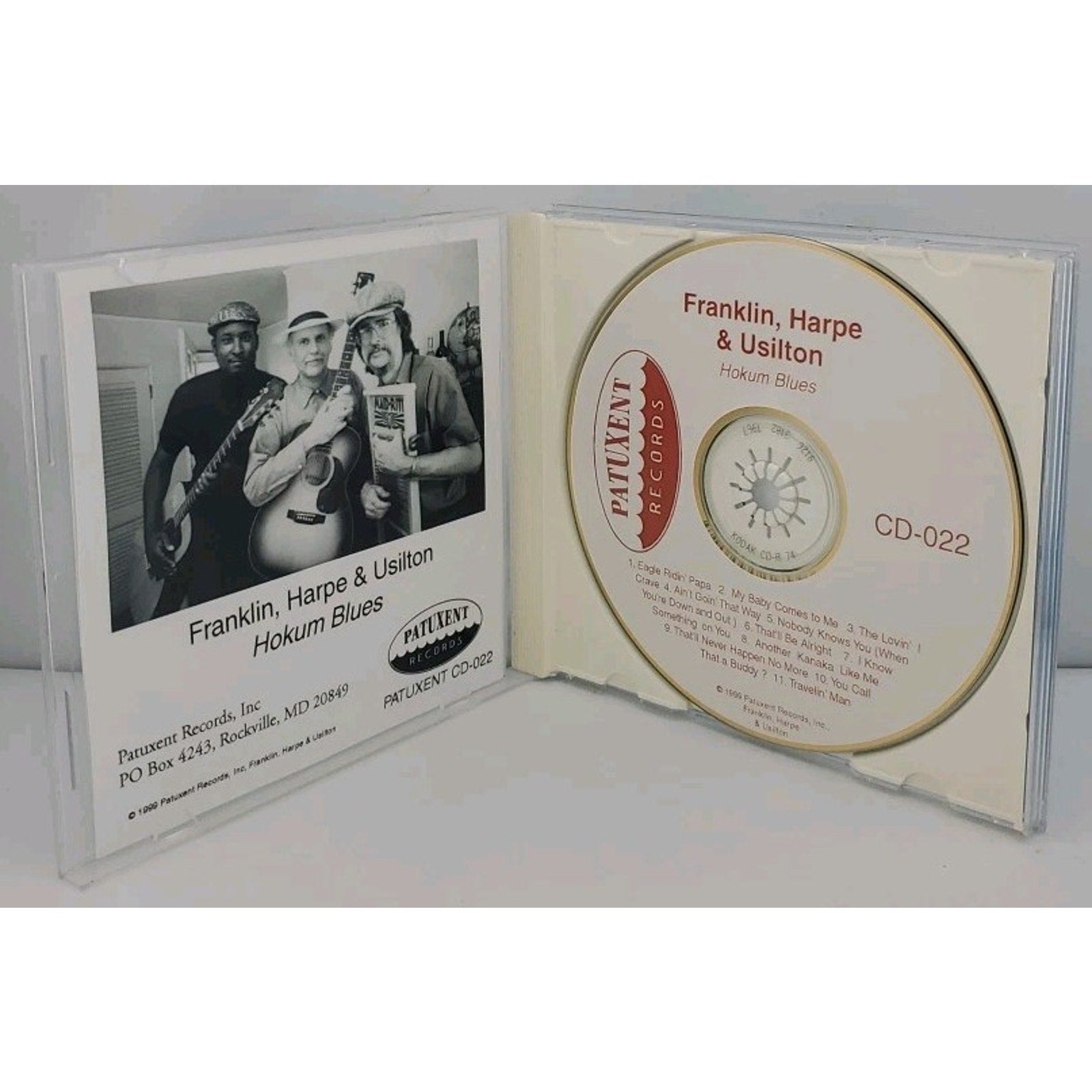 Franklin, Harpe & Usilton: Hokum Blues (CDr, 1999, Patuxent Music)
