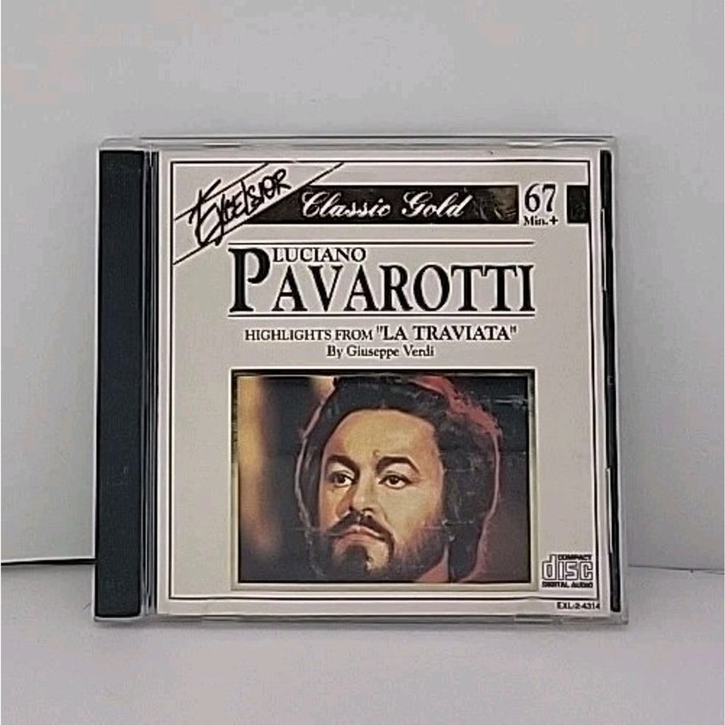 Luciano Pavarotti Highlights From La Traviata CD Excelsior Classic Gold