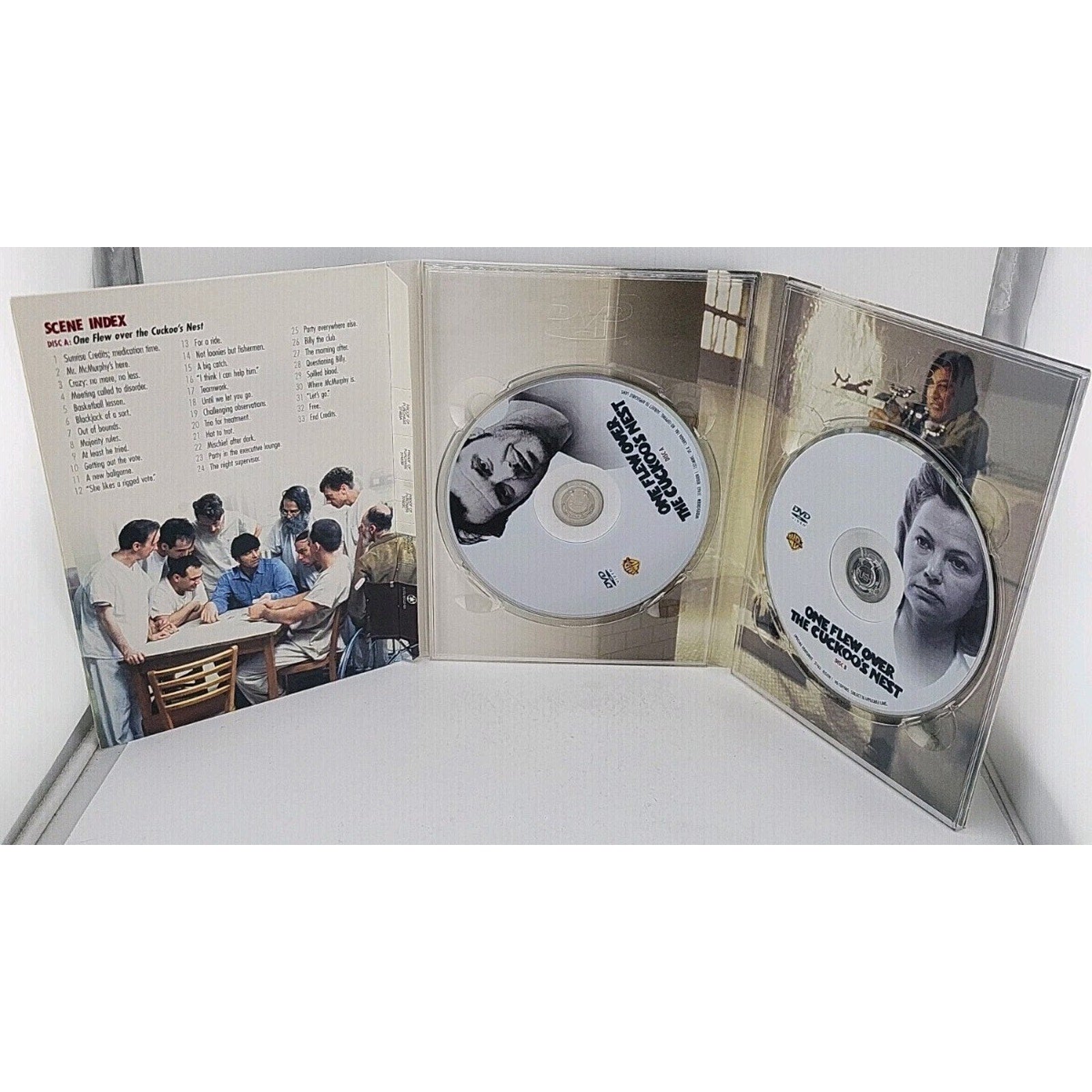 One Flew Over the Cuckoos Nest (DVD, 2002, 2-Disc Set, Two Disc Special Edition)