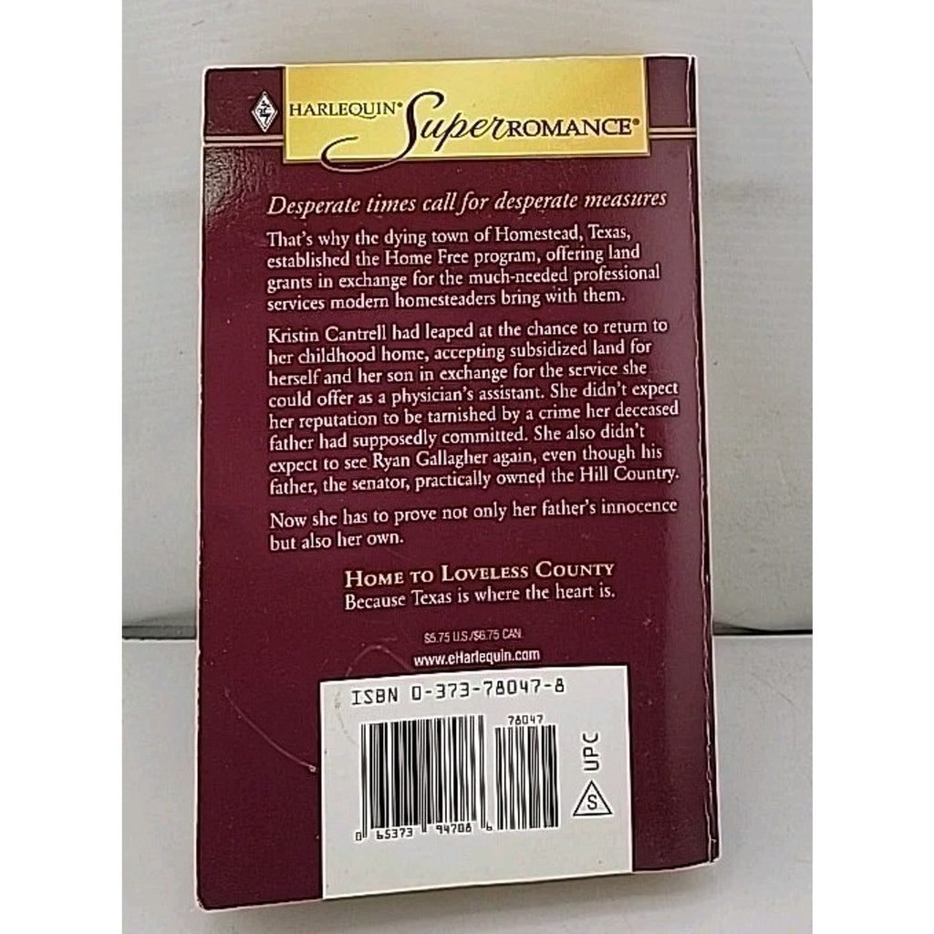 Back in Texas by Roxanne Rustand (2005, Large Print)