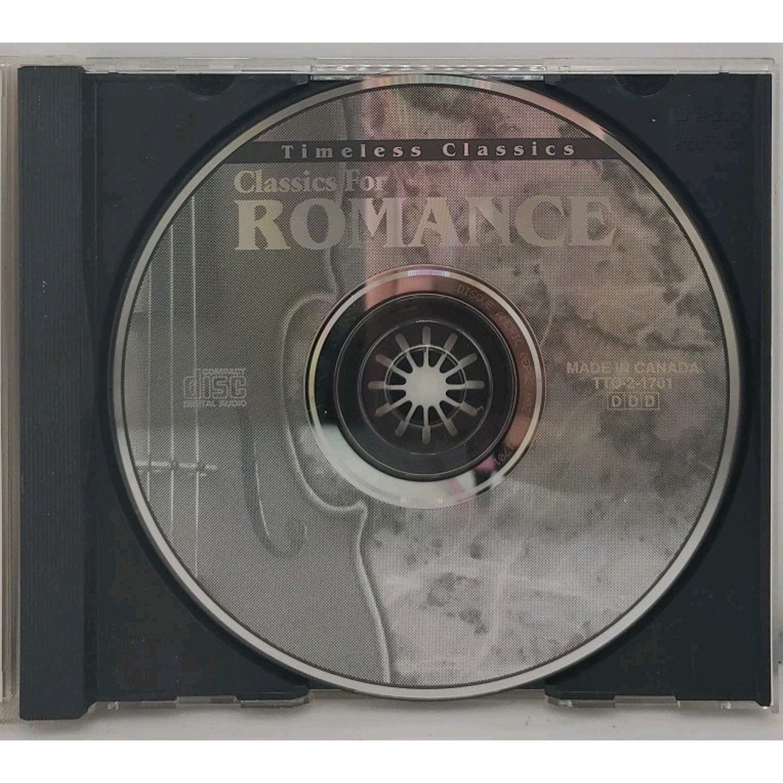 Timeless Classics: Classics for Romance Music CD, Madacy Music Group, 1995