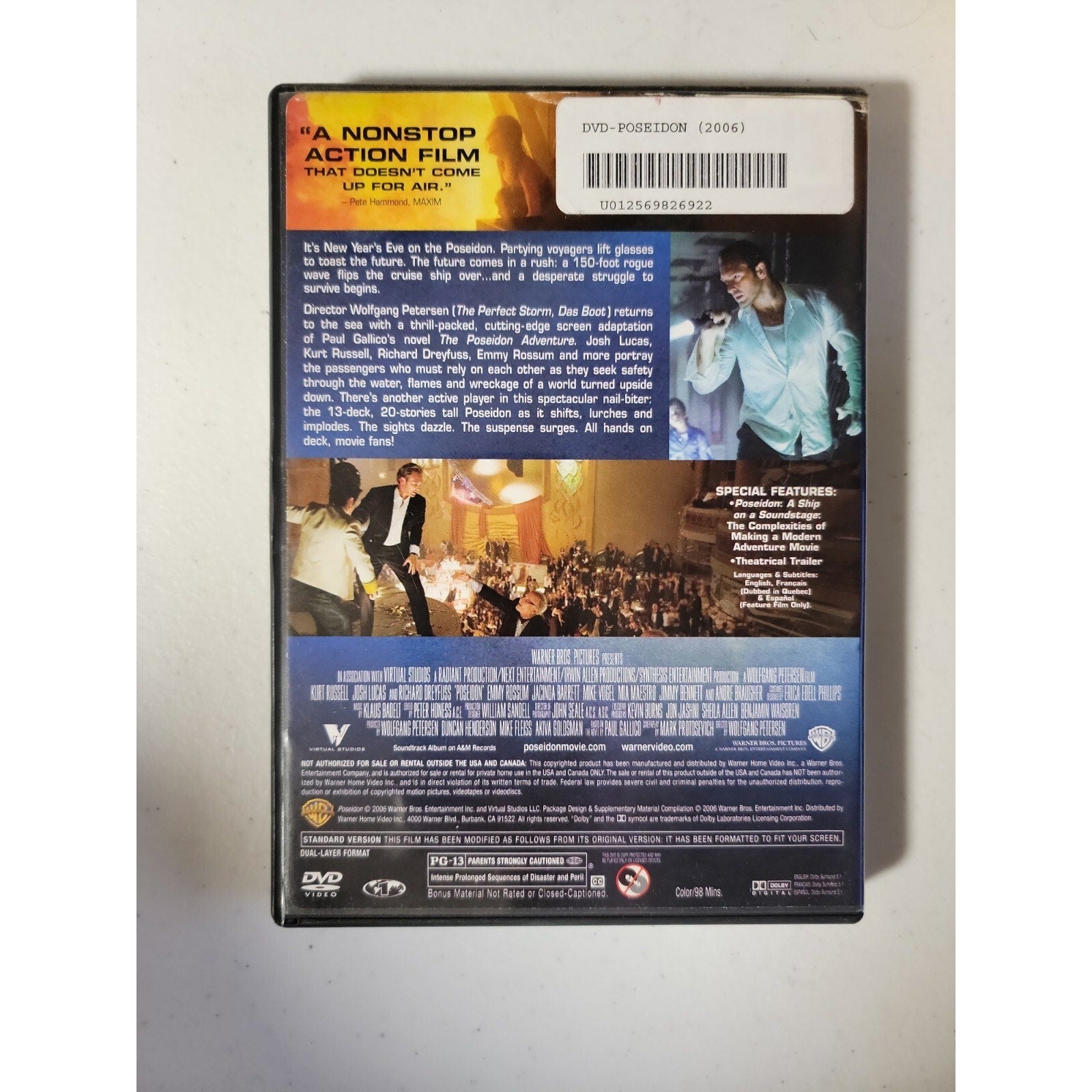 Poseidon - DVD - 2006 - Fullscreen