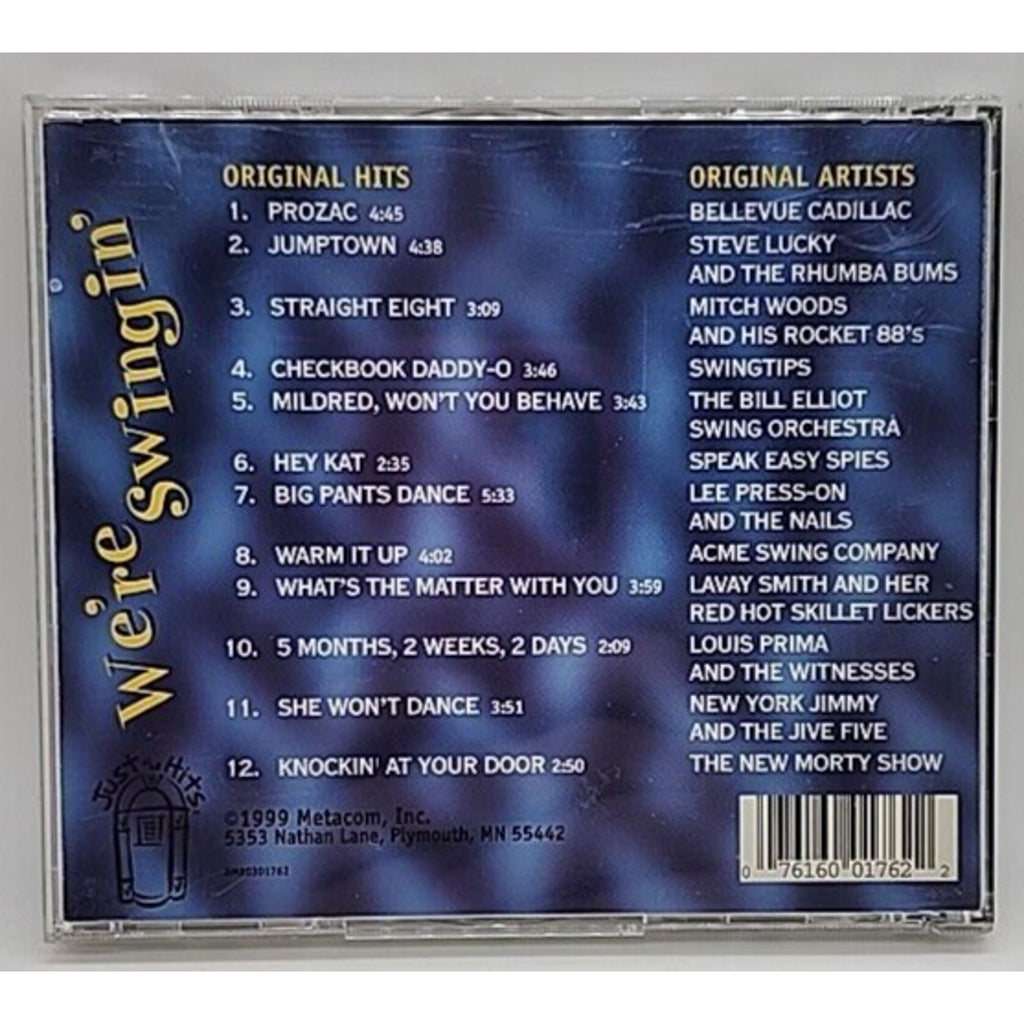 We're Swingin' by Various Artists (CD, Metacom)