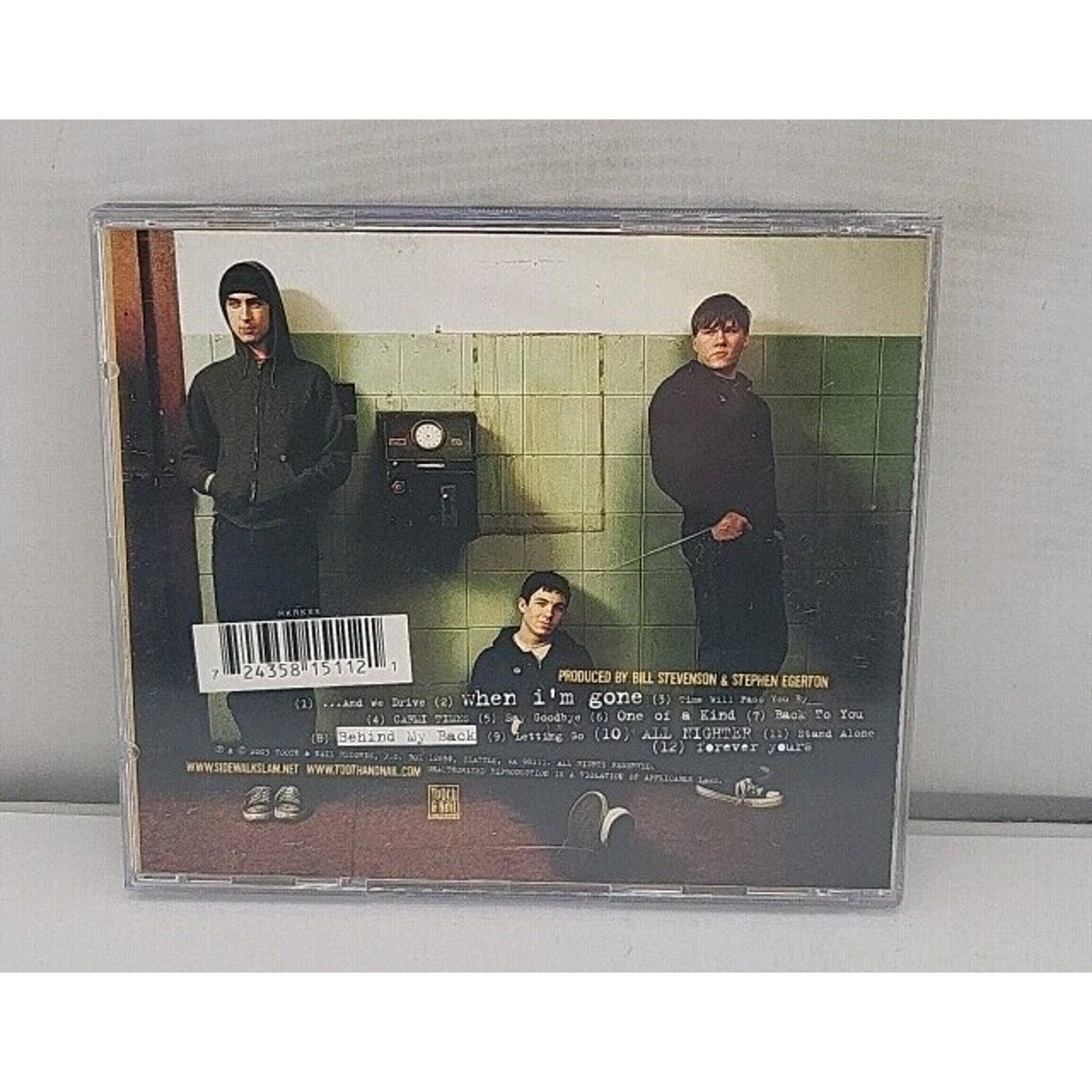 & We Drive by Side Walk Slam (CD, 2003)